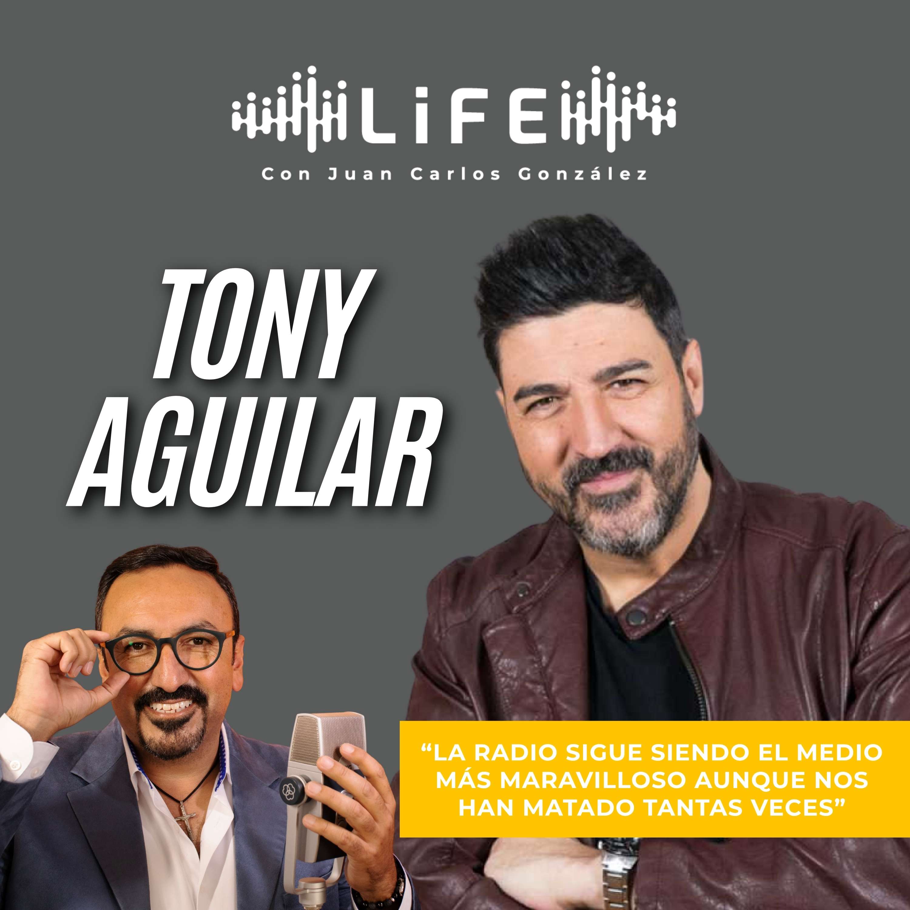 Tony Aguilar: 4 décadas de música y anécdotas con los grandes