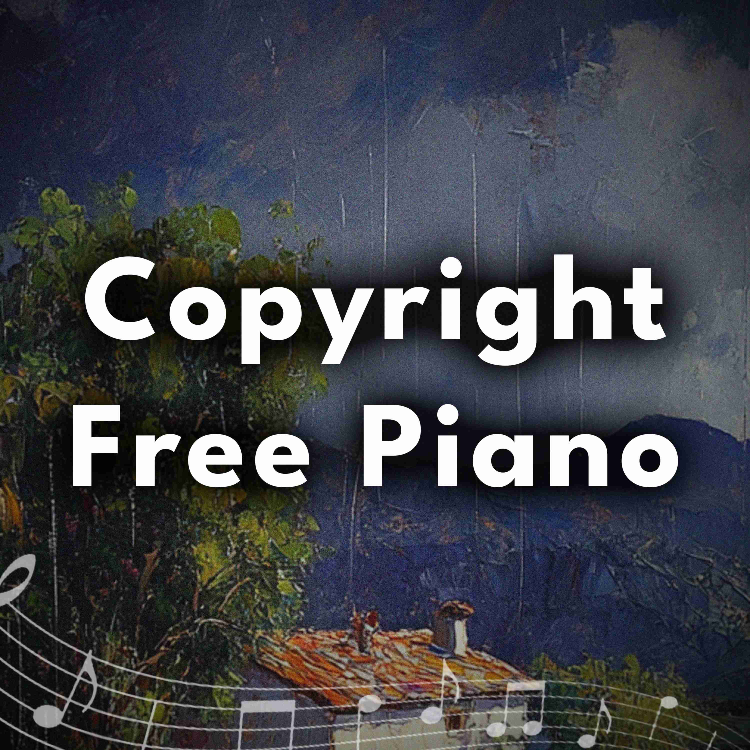 8 Hours of Copyright Free Piano with Distant Rain - "Mount Moon" episode artwork