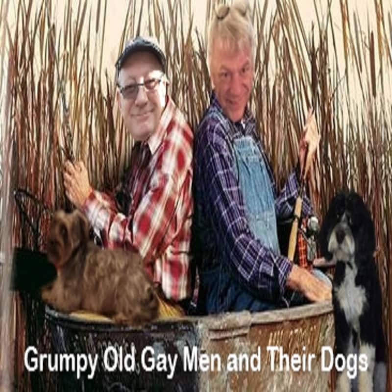 Artwork for podcast Grumpy Old Gay Men and Their Dogs