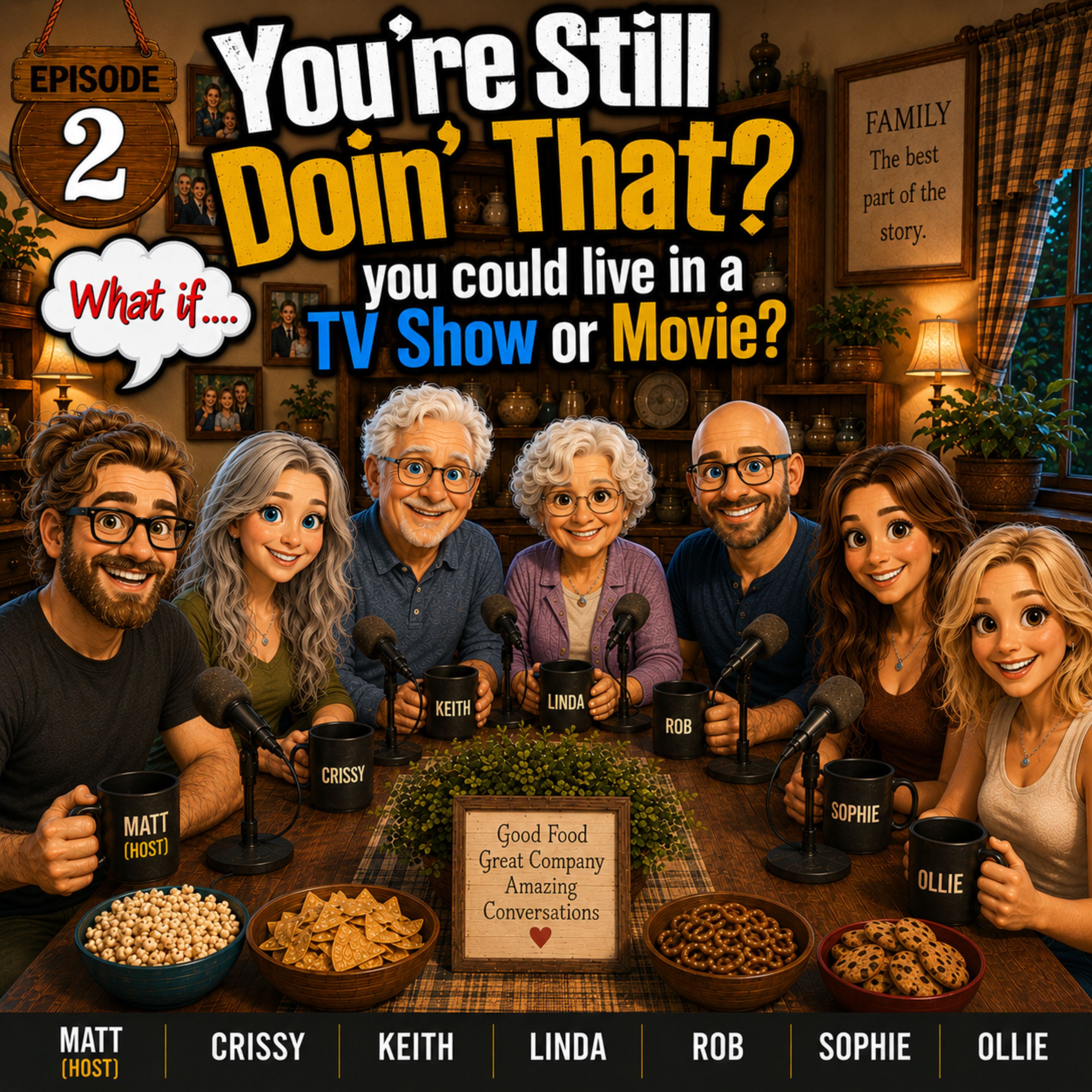 You're Still Doin' That? What If.... Episode 2: What If You Could Live in a TV Show or Movie? episode artwork