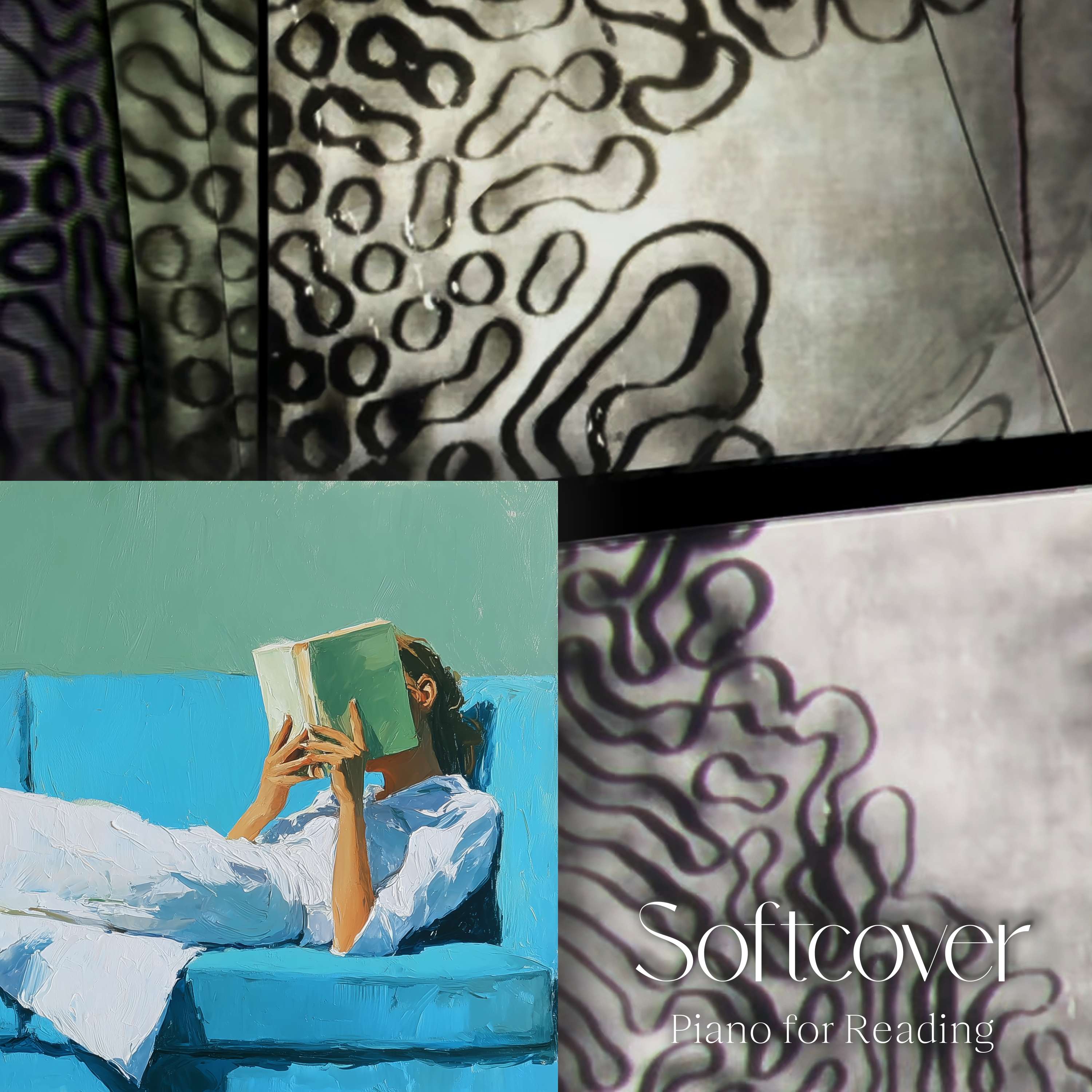 Softcover Reading Piano with White Noise - 2 Hours - "Under the Stars" episode artwork