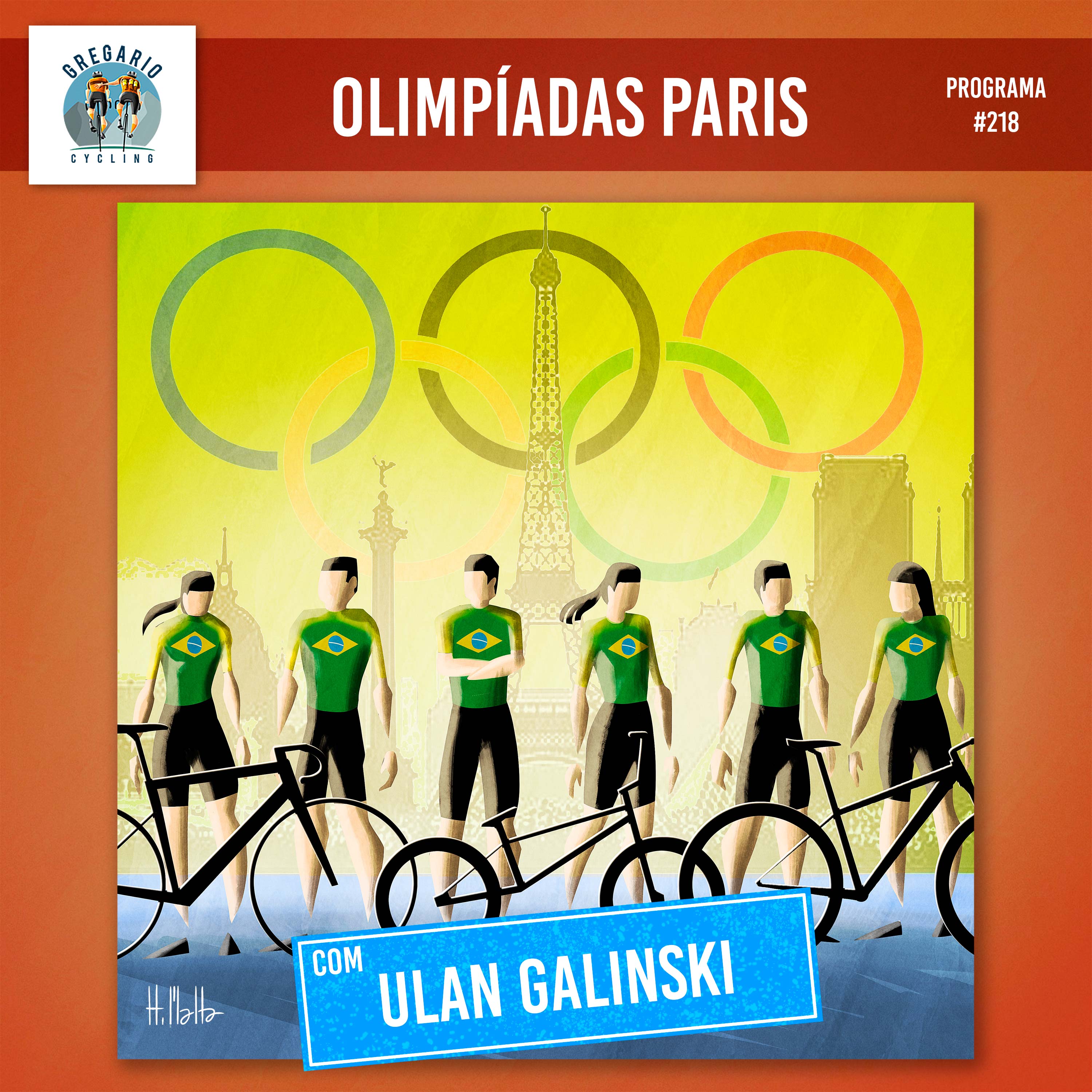 Episódio 218c - Olimpíadas Paris - MTB, com Ulan Galinsky