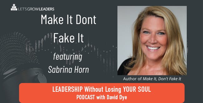 Make It, Don't Fake It with Sabrina Horn
