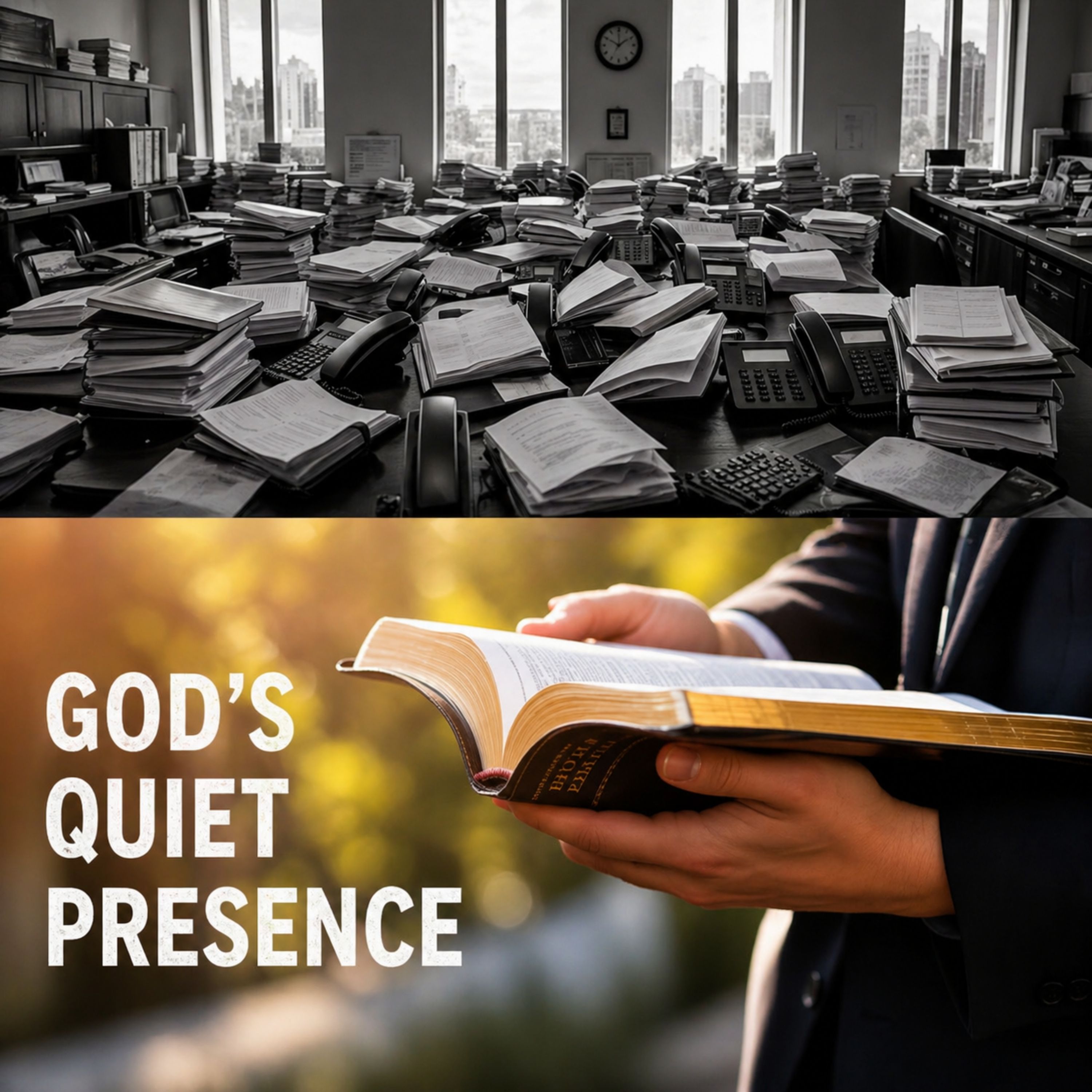 Losing Myself in the Hustle — and Finding God in the Silence