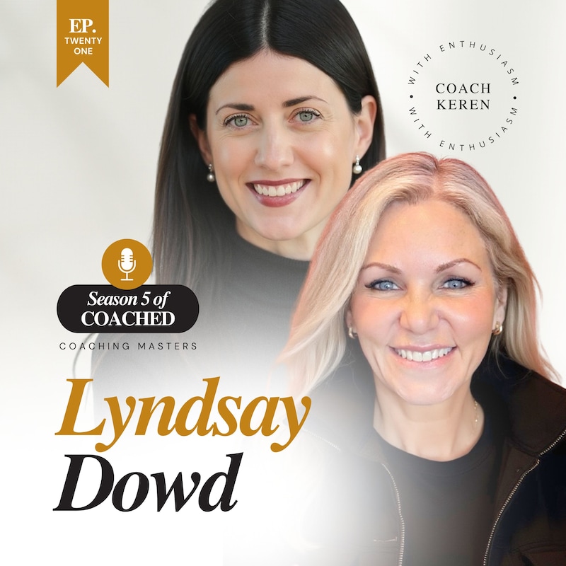 Artwork for podcast COACHED with Coach Keren