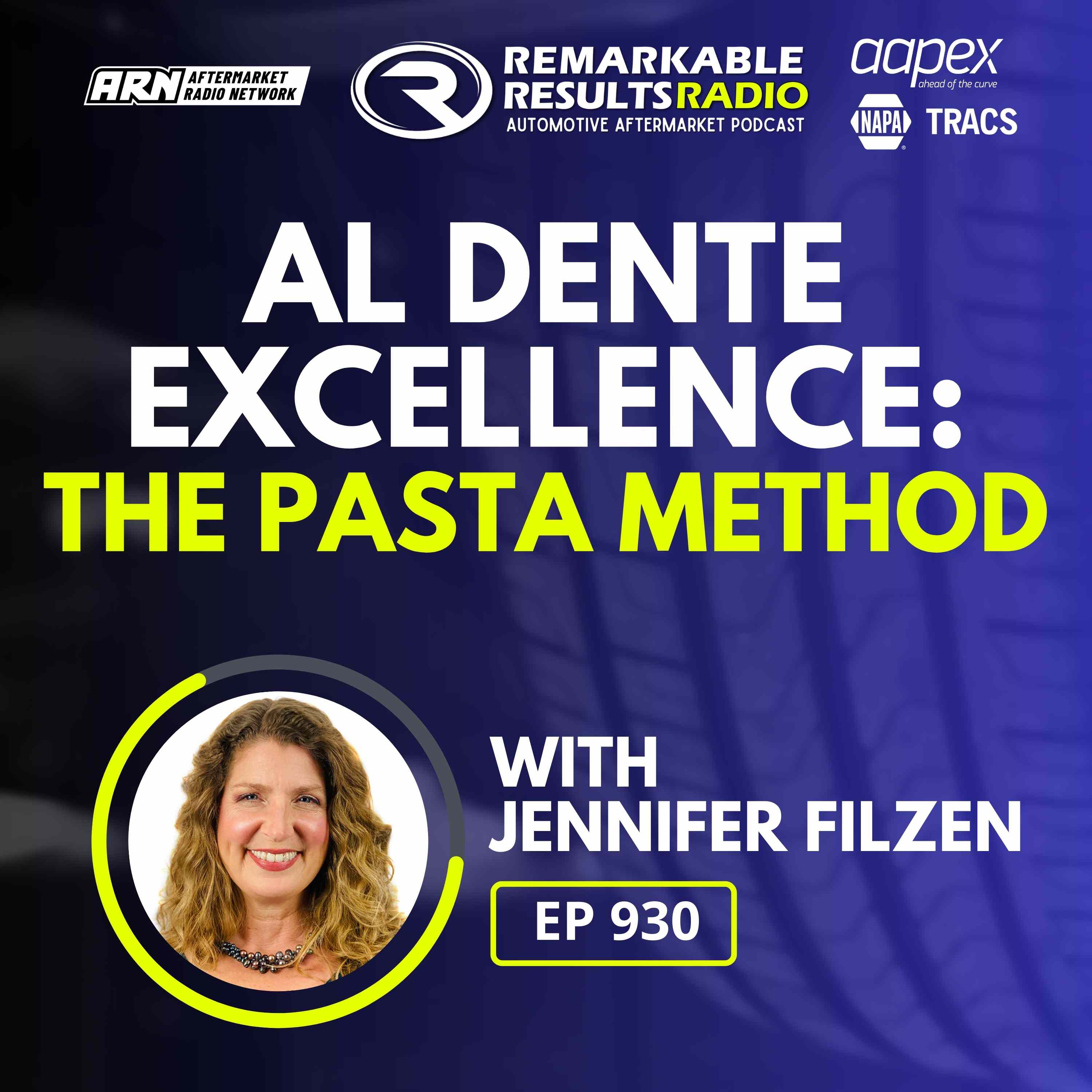 Al Dente Excellence: The PASTA Method [RR 930]
