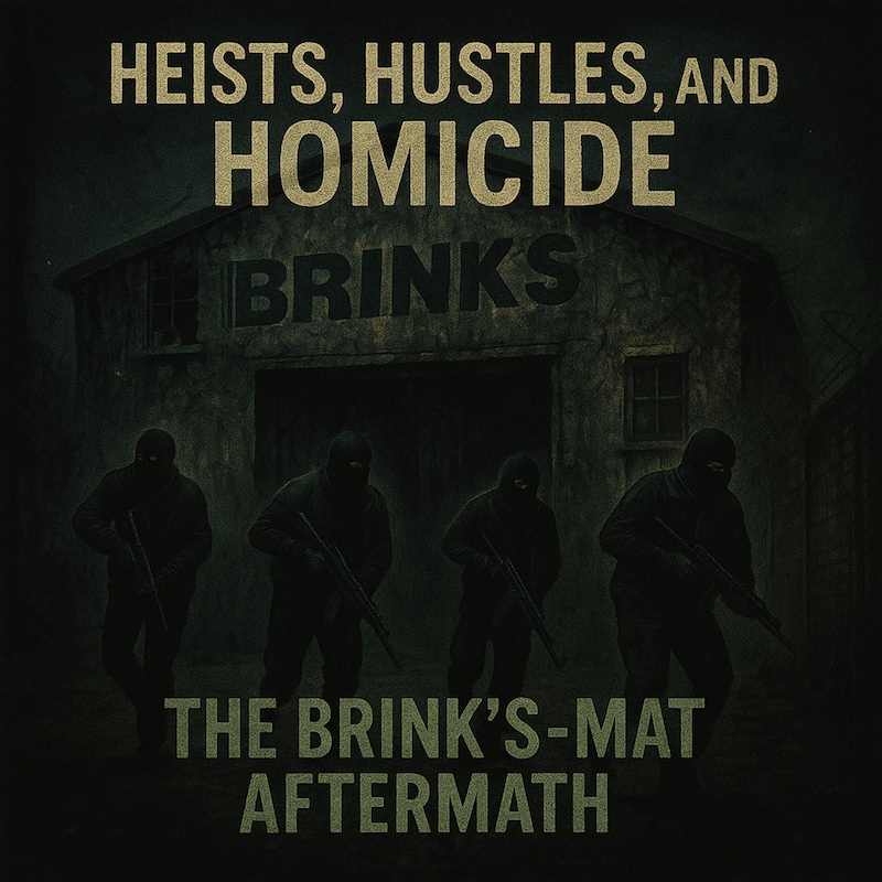 Artwork for podcast Heists, Hustles, and Homicide