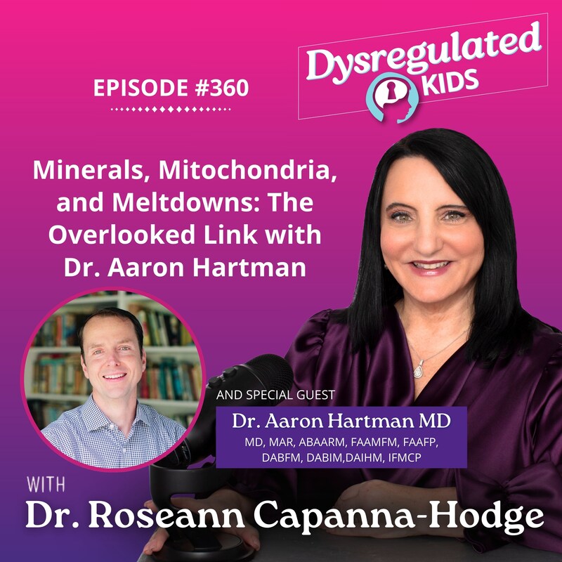 Artwork for podcast Dysregulated Kids: Science-Backed Parenting Help for Behavior, Anxiety, ADHD and More