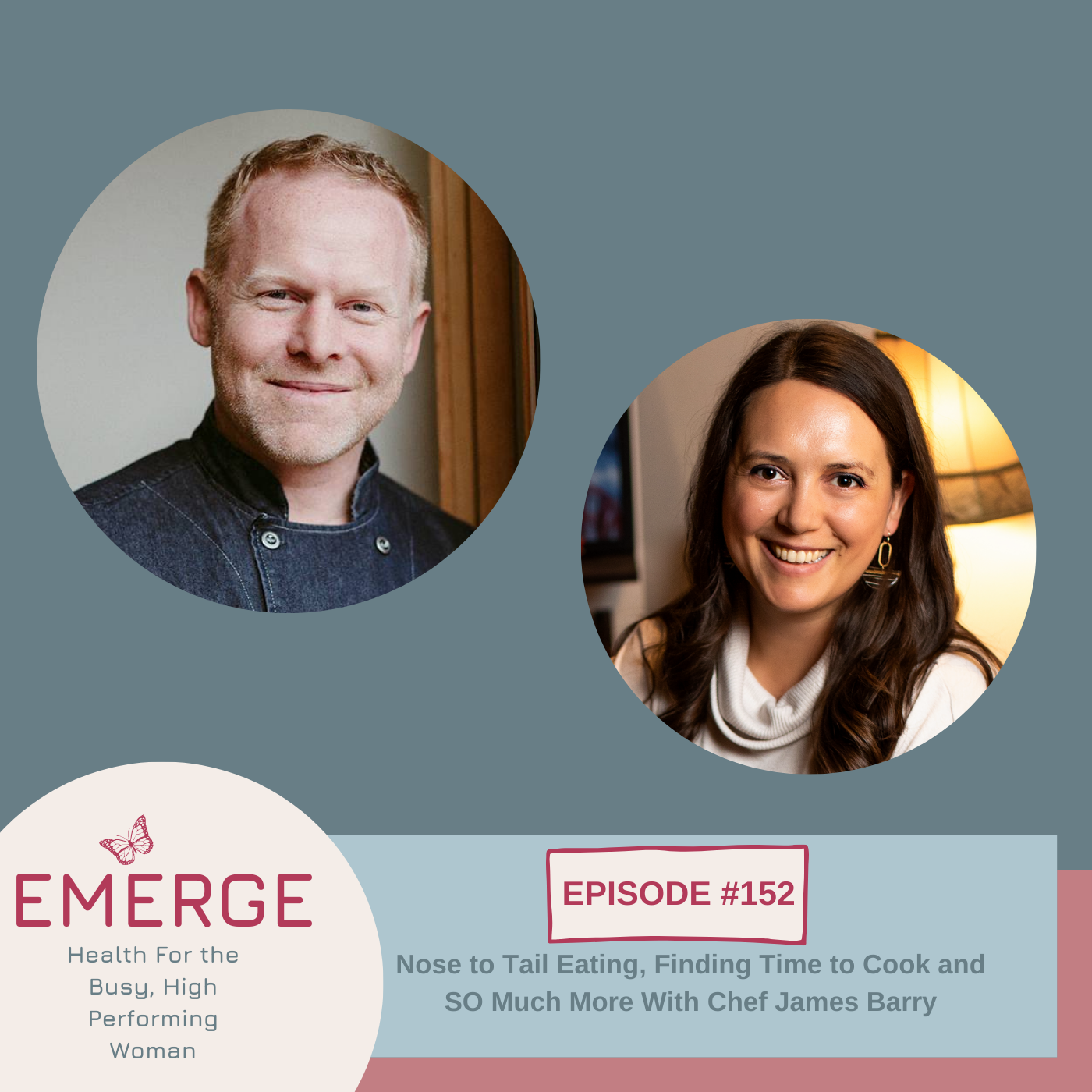 Artwork for podcast Emerge: The Health Podcast for Busy, High Performing Women