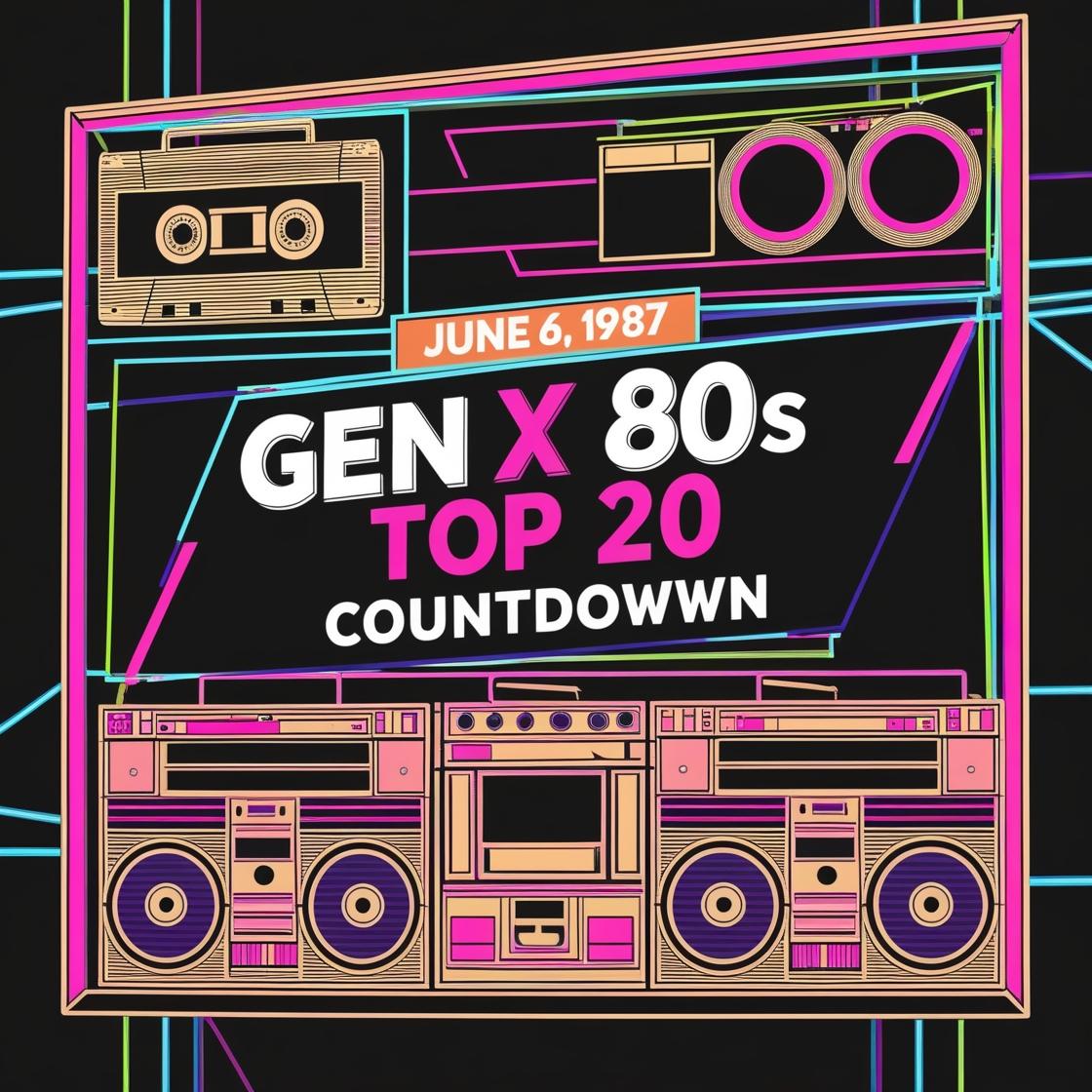 Gen X 80s Top 20 Countdown: Top 20 Hits of June 6, 1987