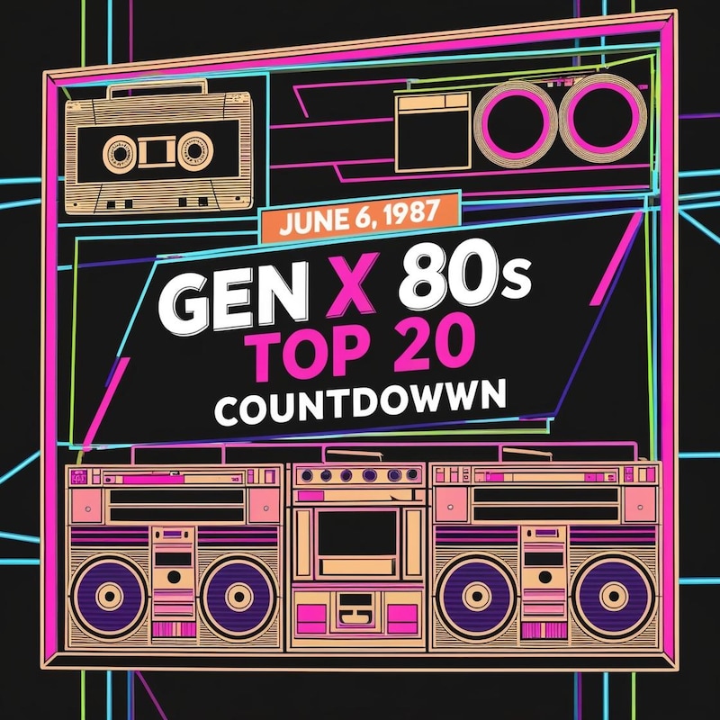 Artwork for podcast Gen X 80s Top 20 Countdown