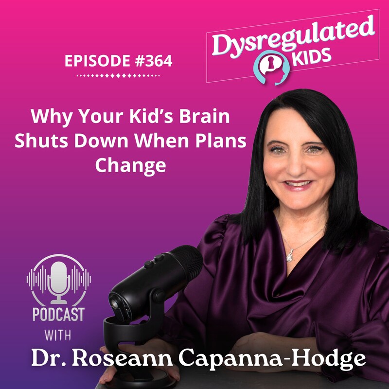 Artwork for podcast Dysregulated Kids: Science-Backed Parenting Help for Behavior, Anxiety, ADHD and More
