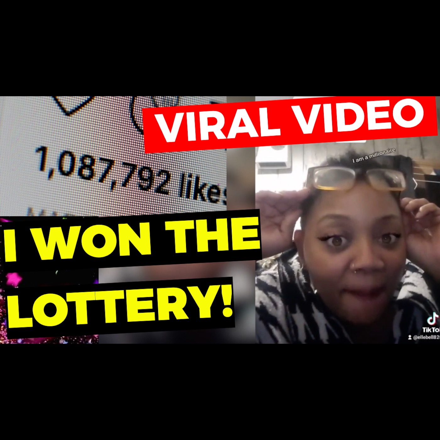 I WON THE LOTTERY! TikToker Video Goes VIRAL!!