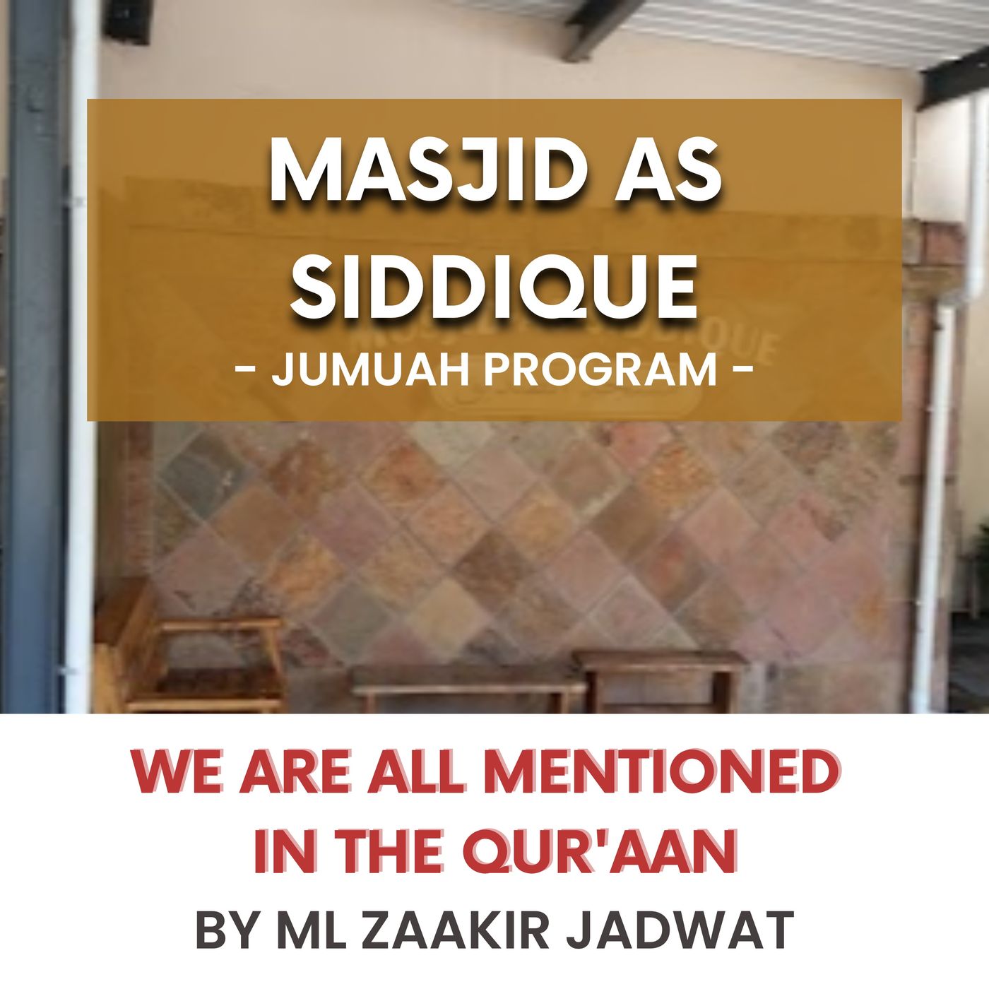230428_We are all mentioned in the Qur'aan by ML Zaakir Jadwat