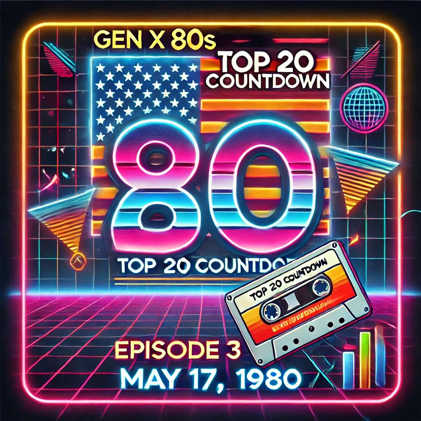 🎙️ Gen X 80s Top 20 Countdown: May 17, 1980 - Blondie, Air Supply, and a Trip to Funkytown!