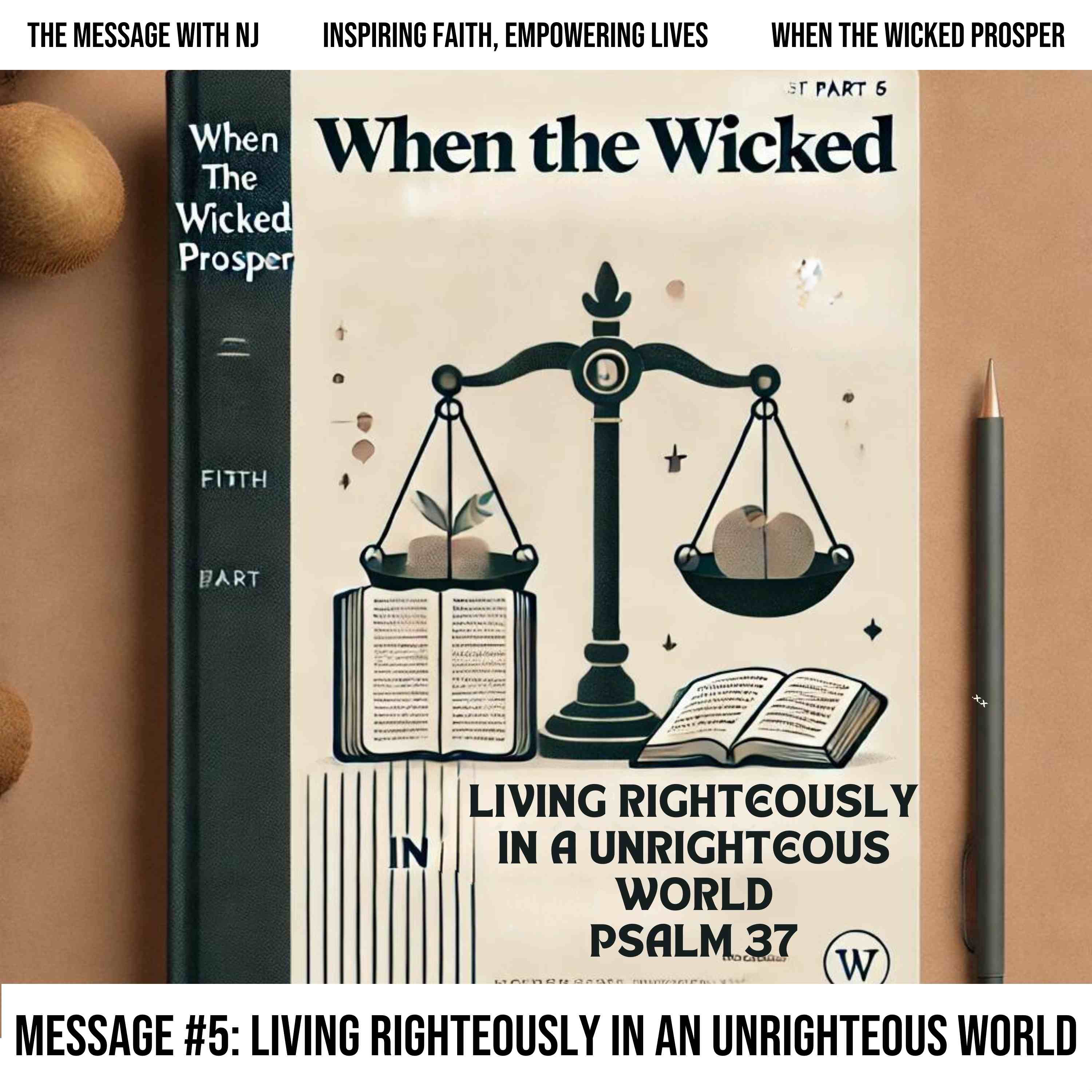 When The Wicked Prosper #5 - Living Righteously In an Unrighteous World episode artwork