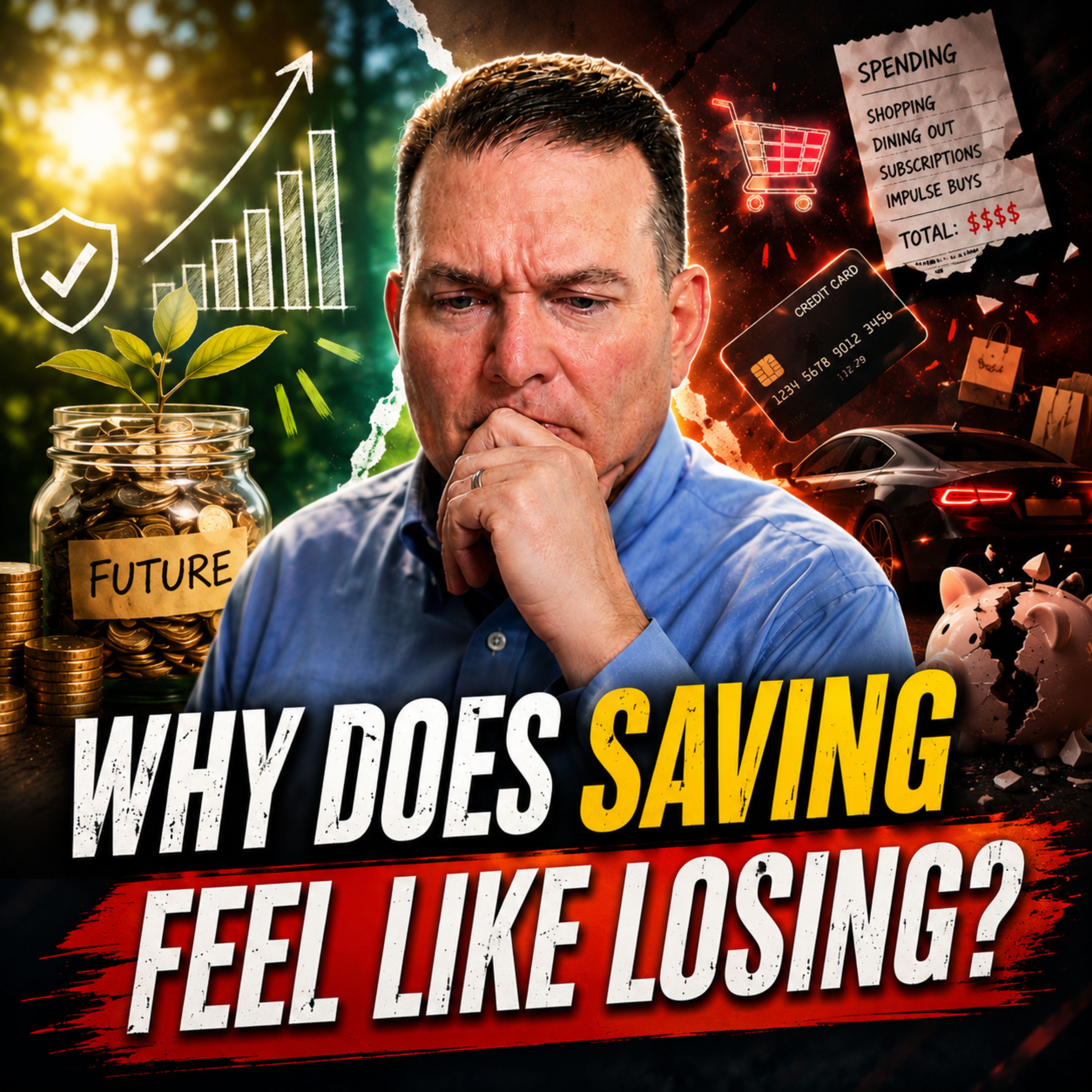 Why Does Saving Feel Like Losing?
