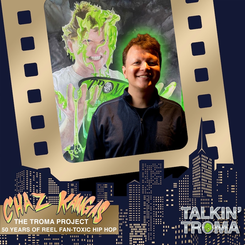 Artwork for podcast Talkin' Troma with Zack Beins