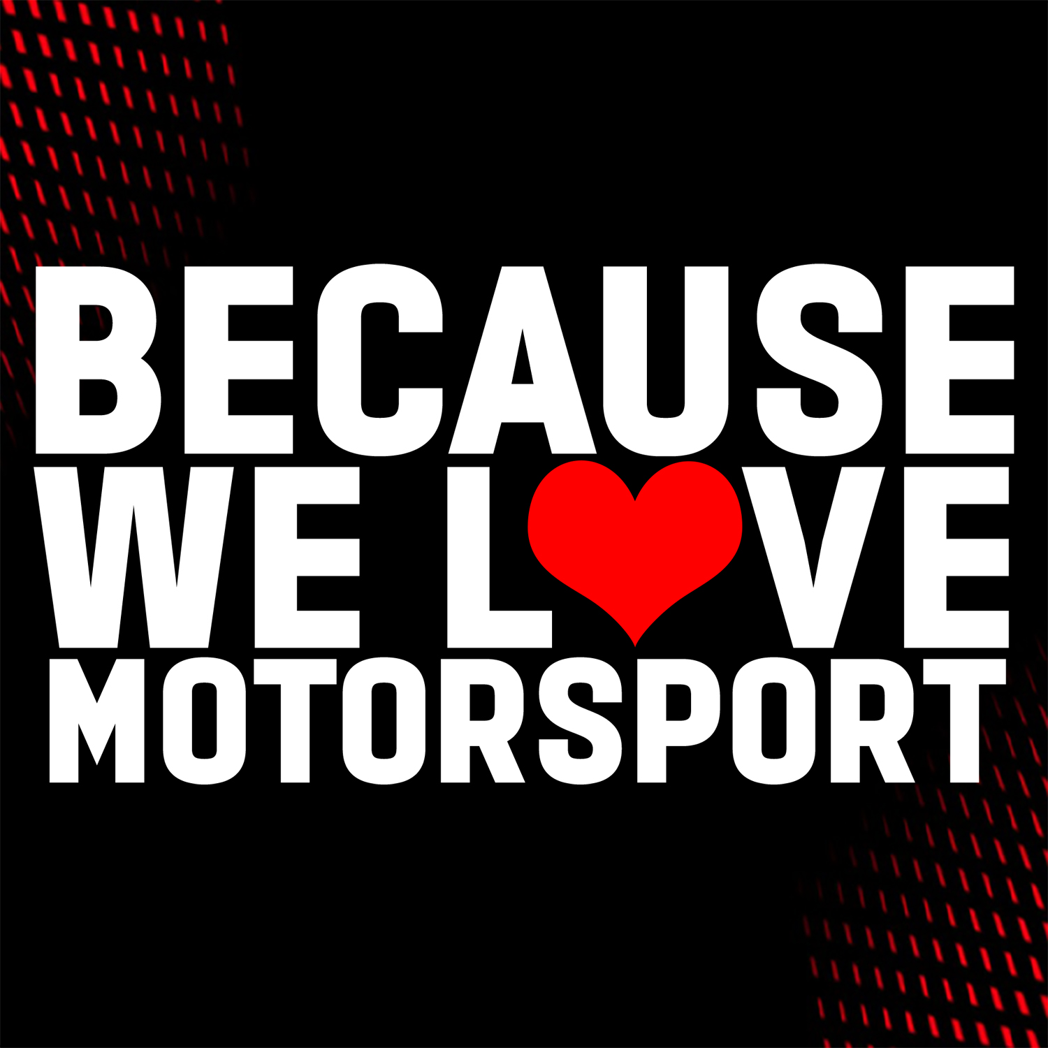 Artwork for podcast Because We Love Motorsport