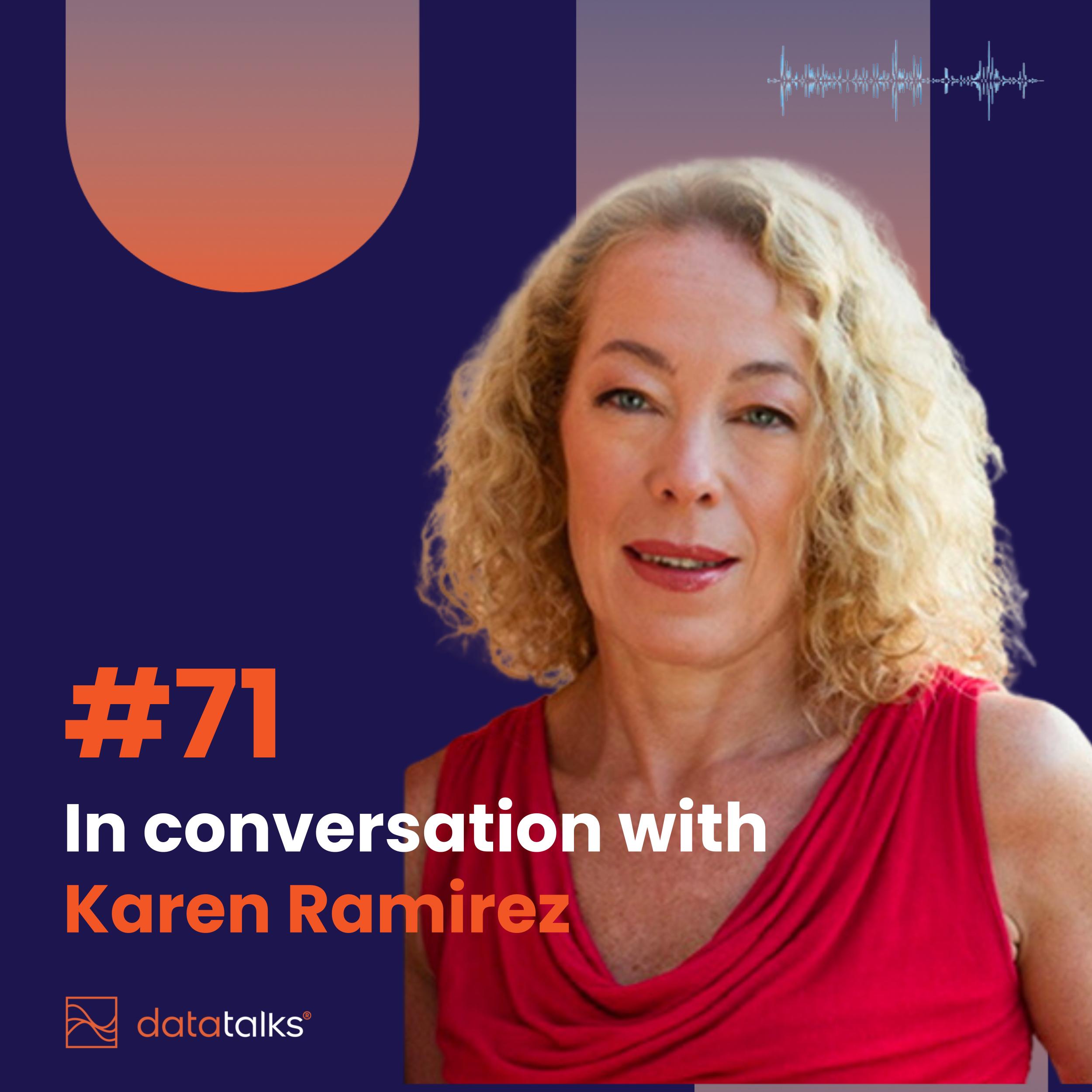 Data Talks Sport CDP Crash Course episode 71 In conversation with Karen Ramirez Podcast
