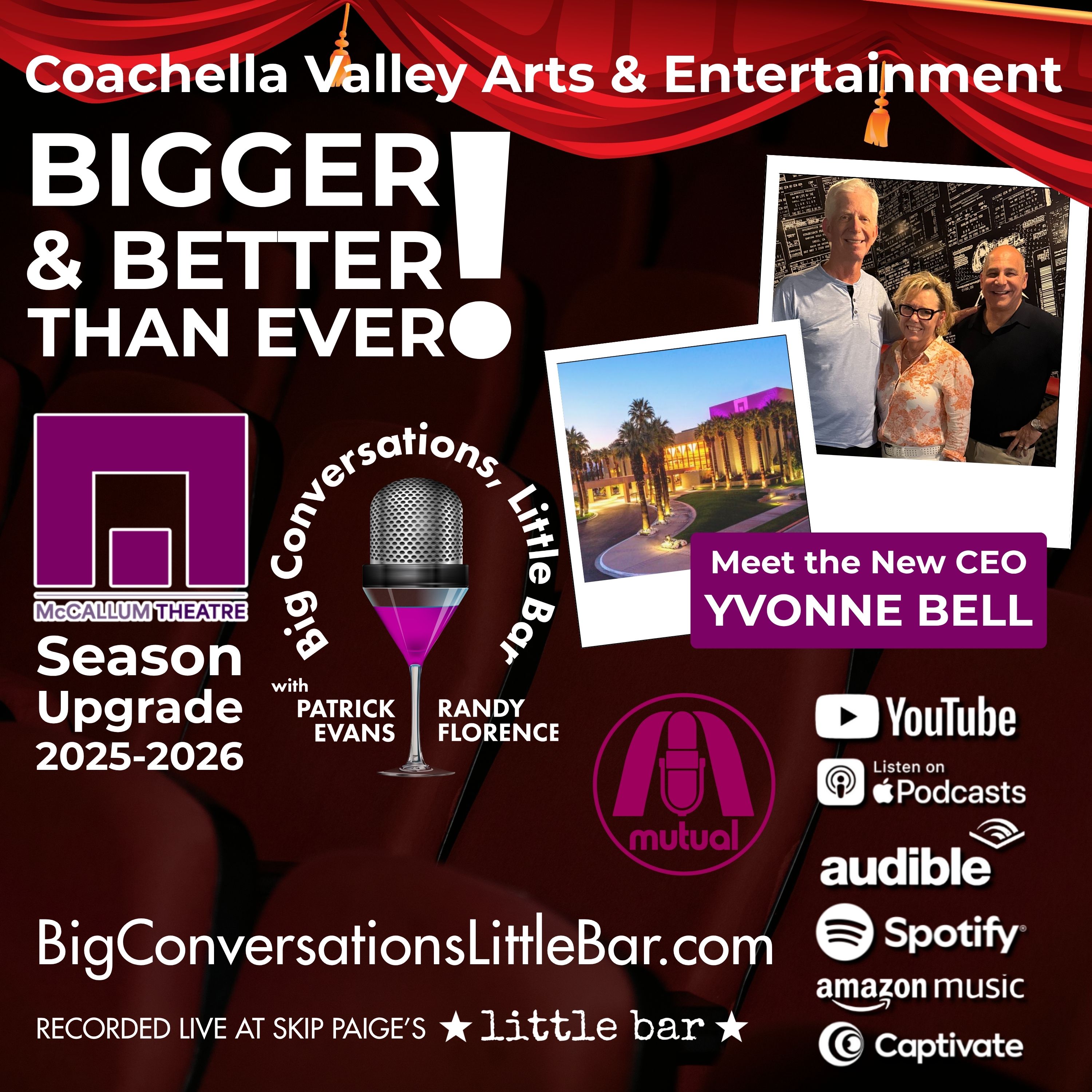 Yvonne Beil | Exploring New Horizons for Local Arts & Entertainment: McCallum Theatre's Vision