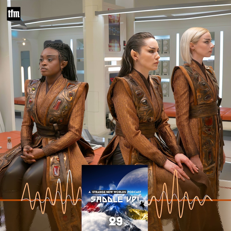 Artwork for podcast Saddle Up! A Star Trek Strange New Worlds Podcast