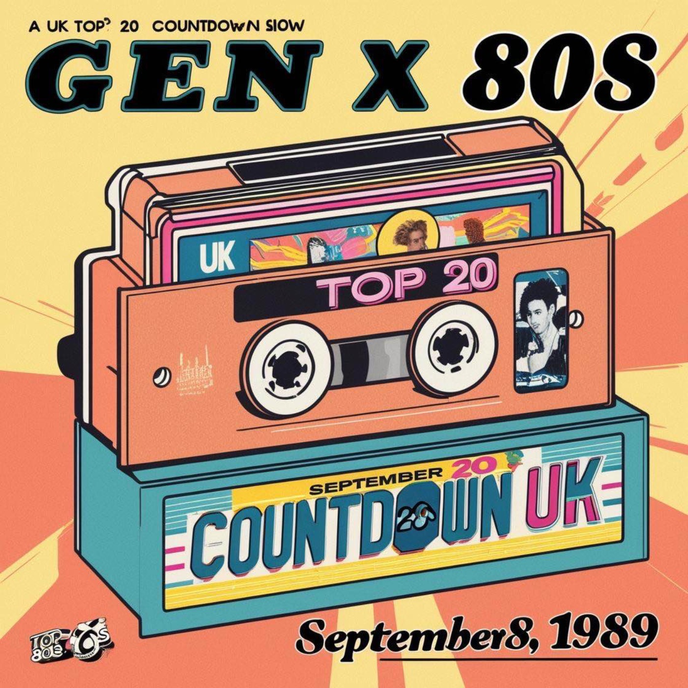 Gen X 80s Top 20 Countdown: September 8, 1989 – Club Hits, Rock Anthems & Pop Perfection!
