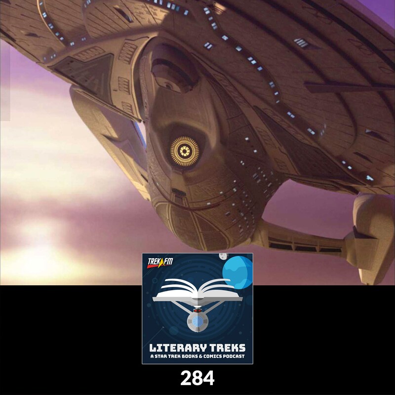 Artwork for podcast Literary Treks: A Star Trek Books and Comics Podcast
