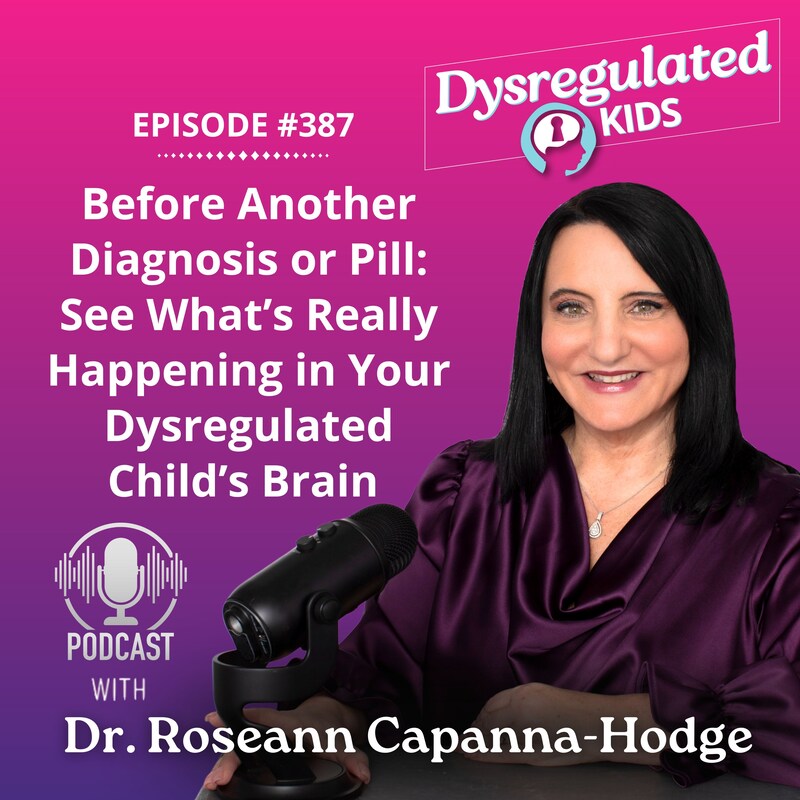 Artwork for podcast Dysregulated Kids: Science-Backed Parenting Help for Behavior, Anxiety, ADHD and More