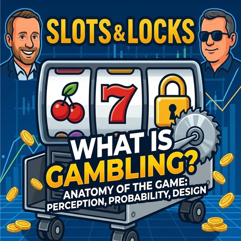 Artwork for podcast Slots & Locks – The Business, Math & Psychology of Gambling
