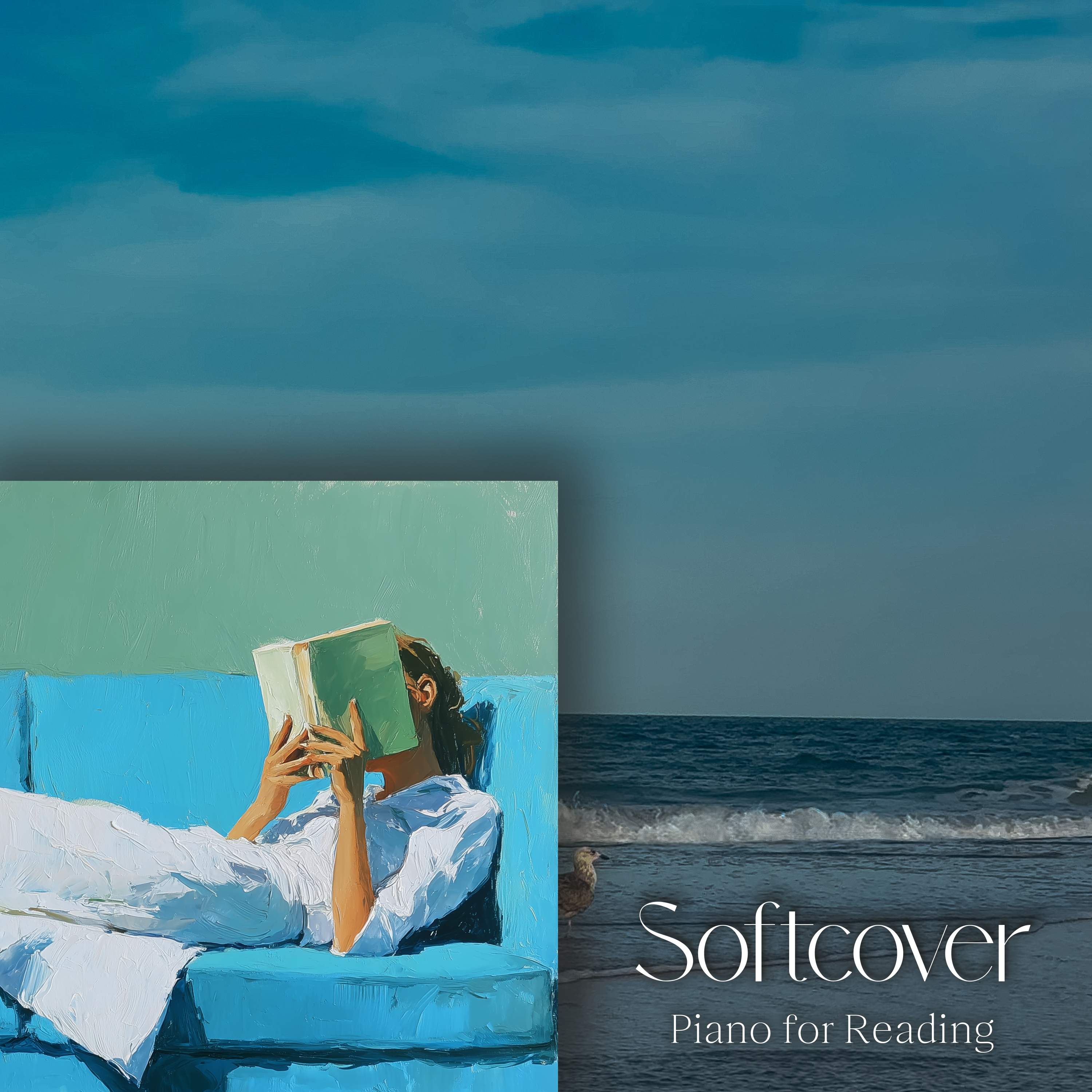Calm Piano for Reading with Ocean Waves - 2 Hours - "California Queen"