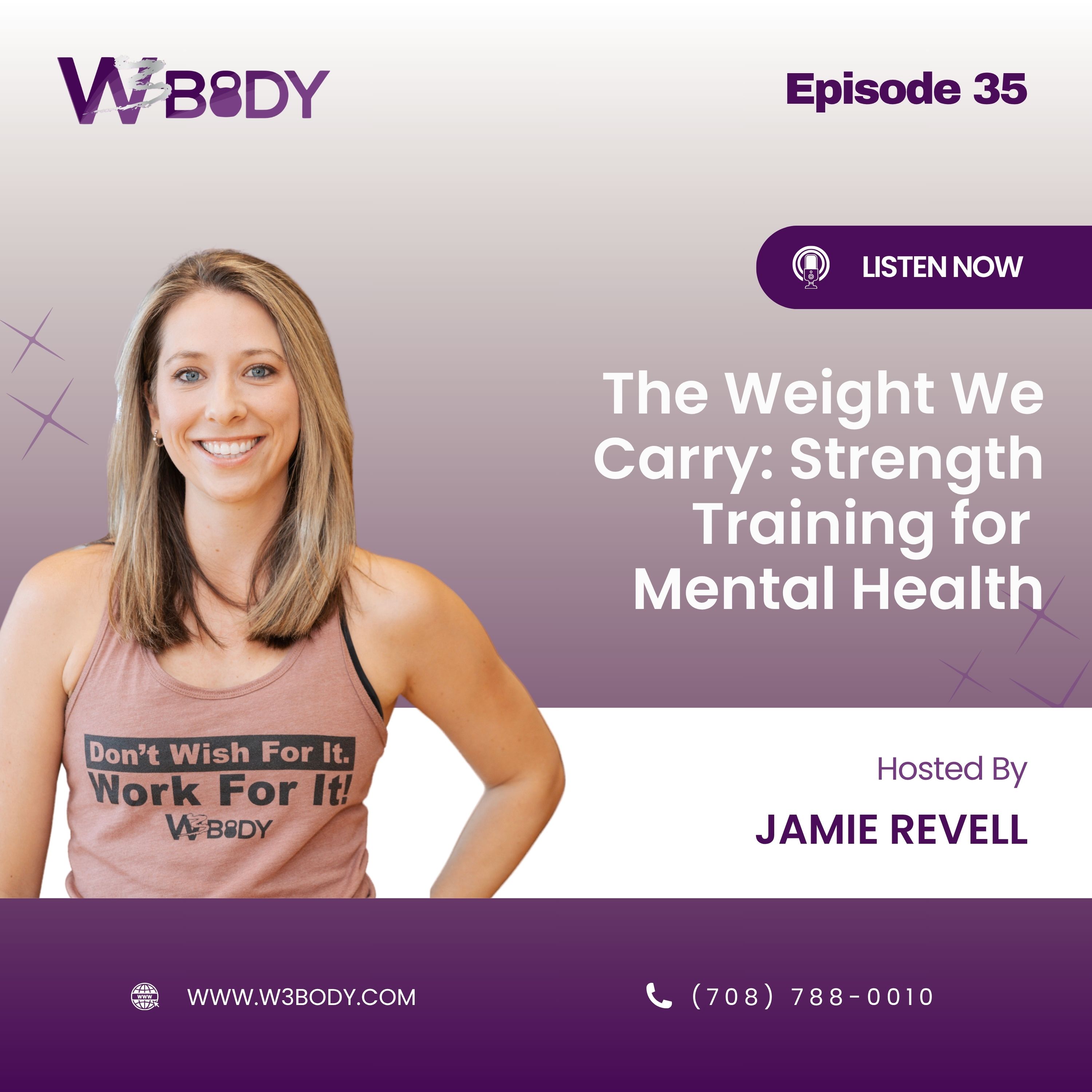 The Weight We Carry: Strength Training for Mental Health episode artwork