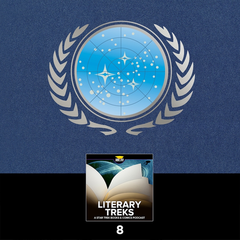 Artwork for podcast Literary Treks: A Star Trek Books and Comics Podcast