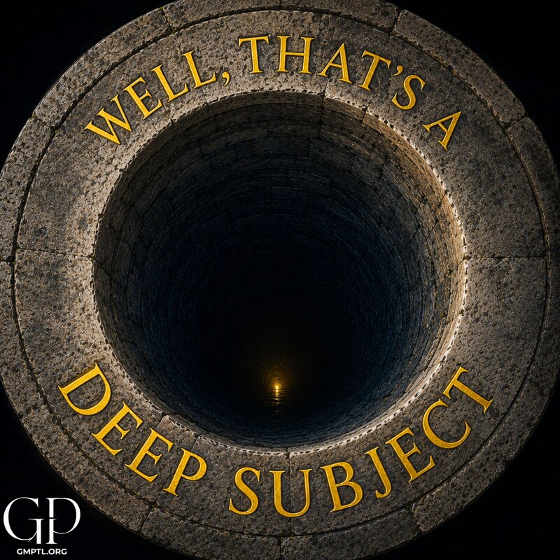 Artwork for podcast Well, That's A Deep Subject.