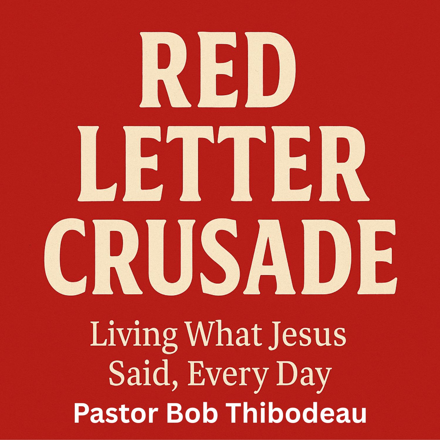 Show artwork for Red Letter Crusade