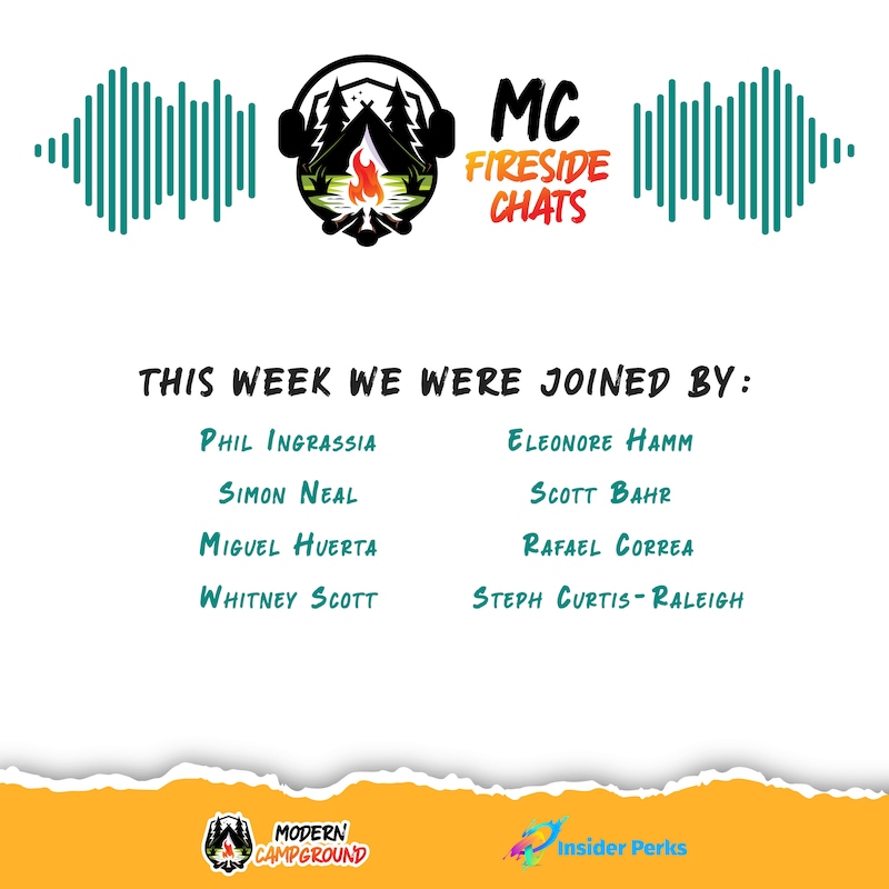 Artwork for podcast MC Fireside Chats, an Outdoor Hospitality Podcast
