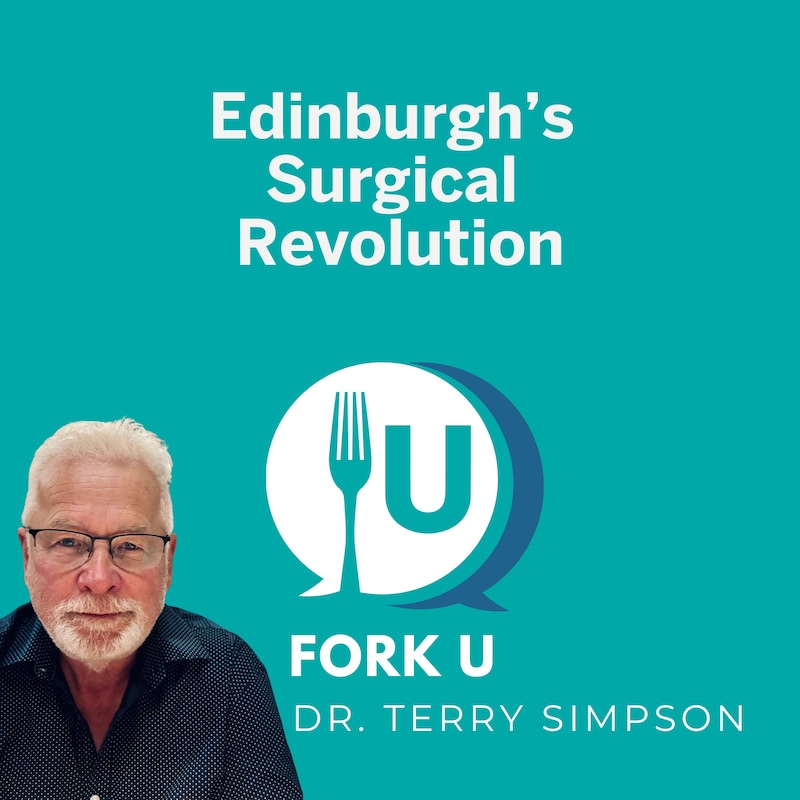 Artwork for podcast Fork U with Dr. Terry Simpson