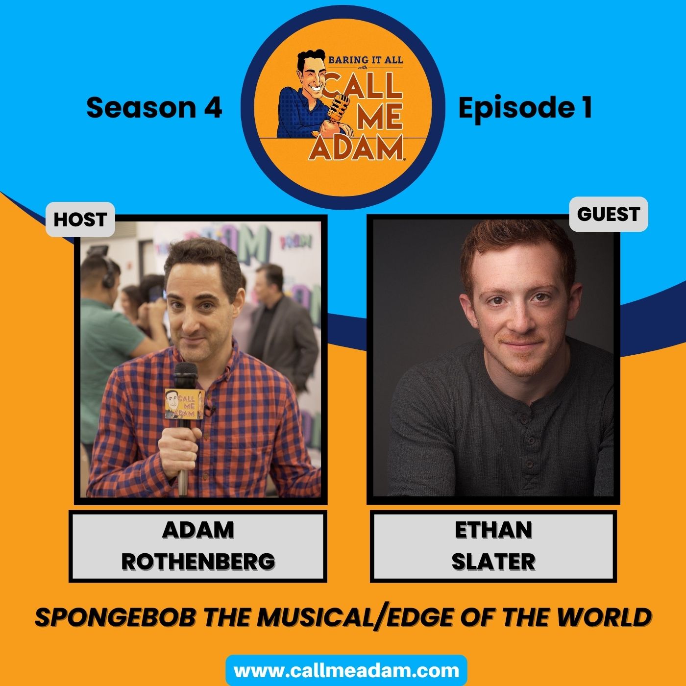 Season 4 Episode 1: Ethan Slater Interview - SpongeBob SquarePants The Broadway Musical