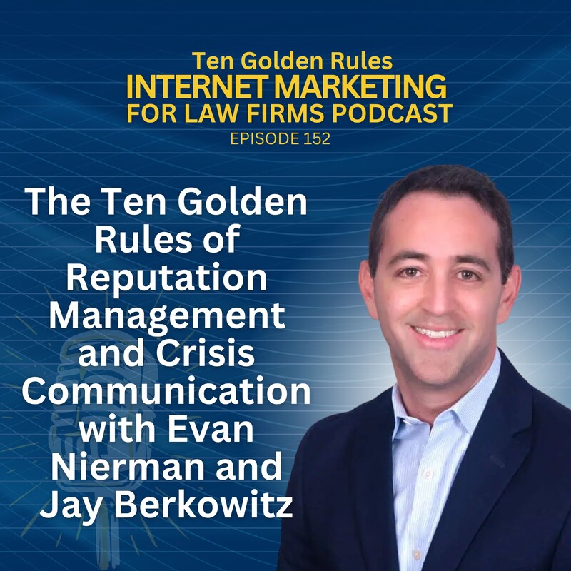 Artwork for podcast Ten Golden Rules Internet Marketing for Law Firms Podcast