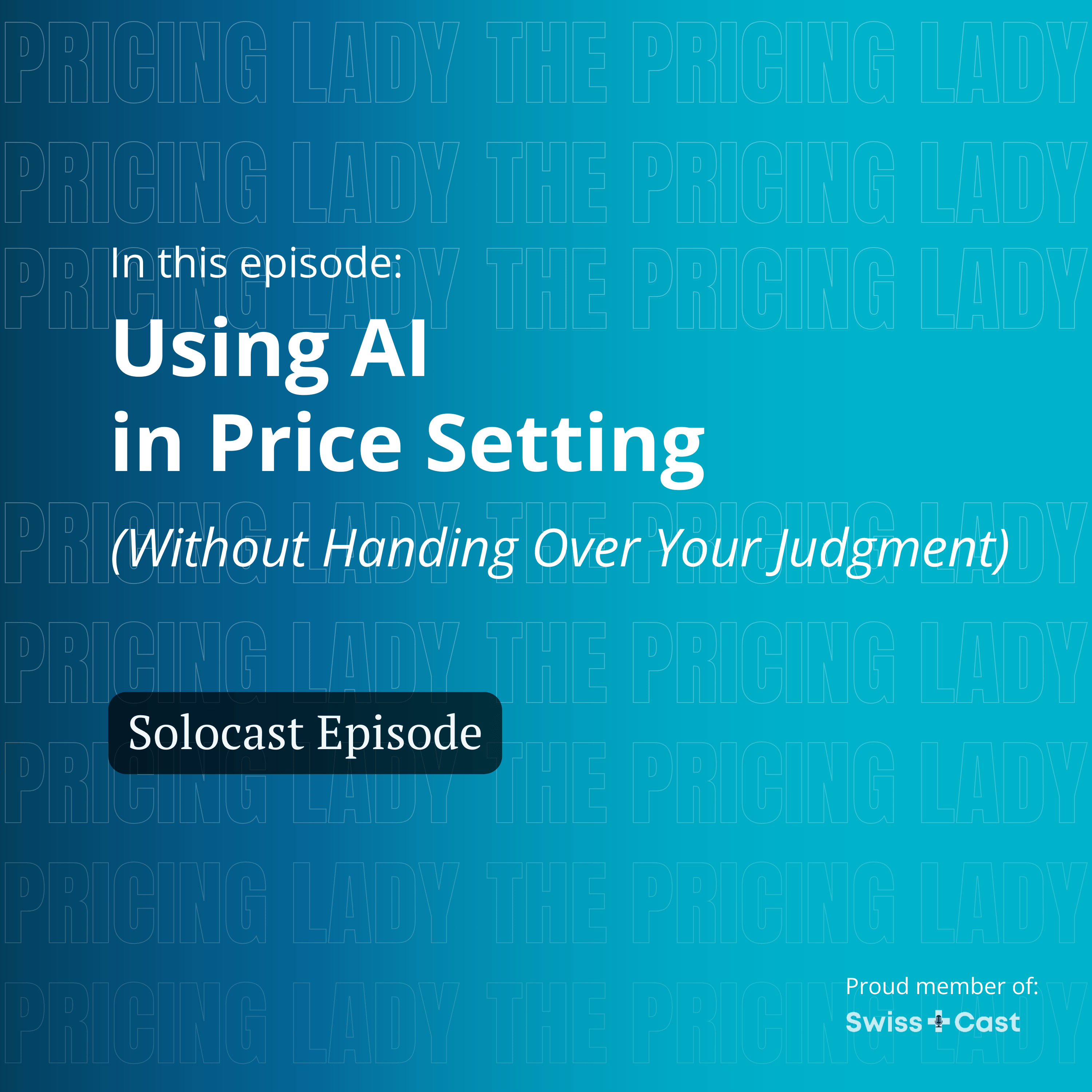Using AI in Price Setting (Without Handing Over Your Judgment)