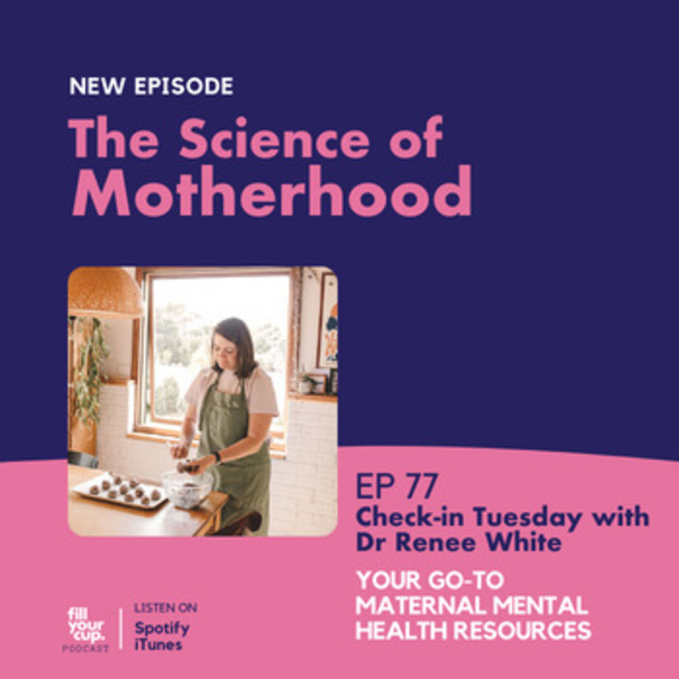 Ep 77. Check In Tuesday with Dr Renee White - Your Go-To Maternal Mental Health Resources