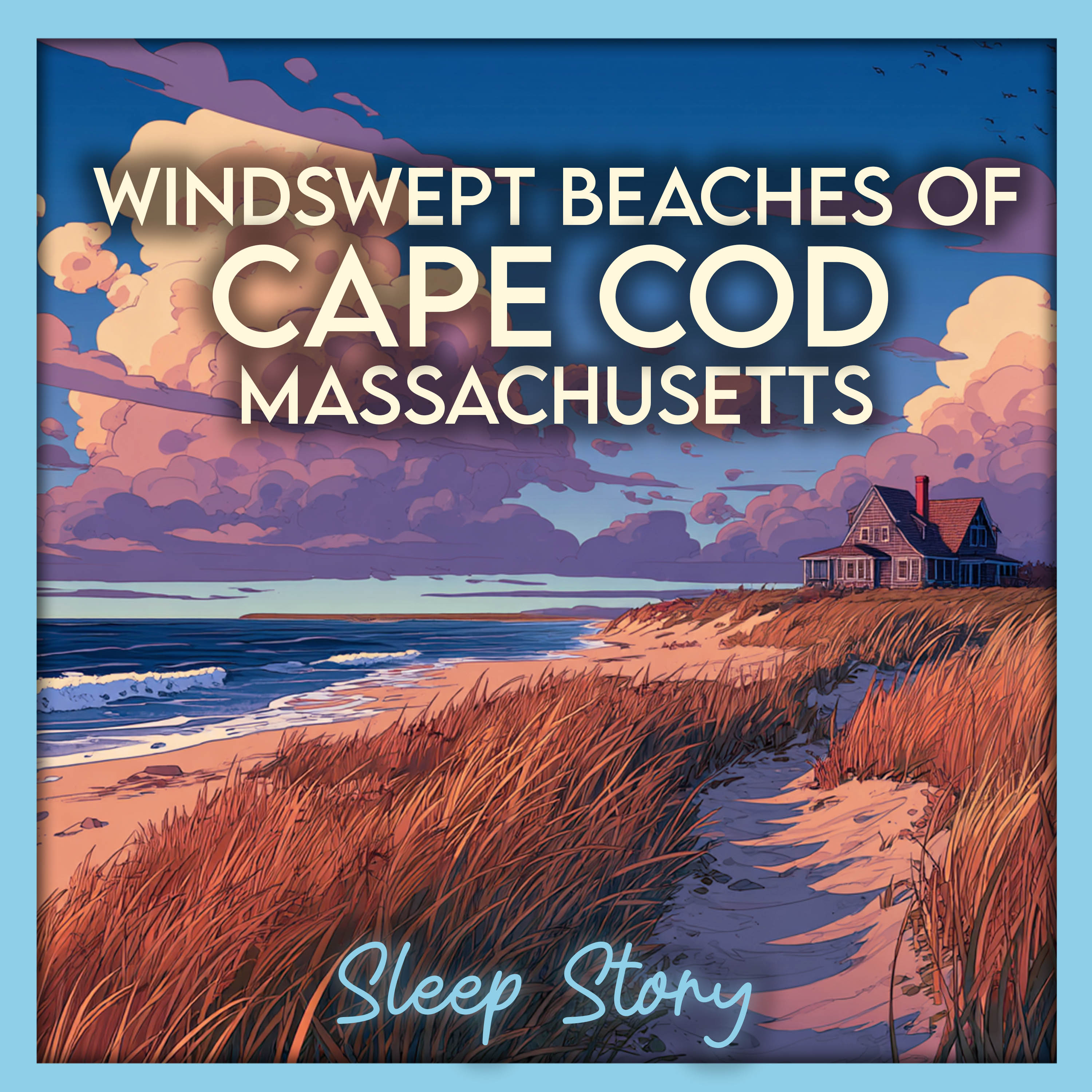 Storm-Softened Shores: A Cape Cod Rain Sleep Story for Deep Rest