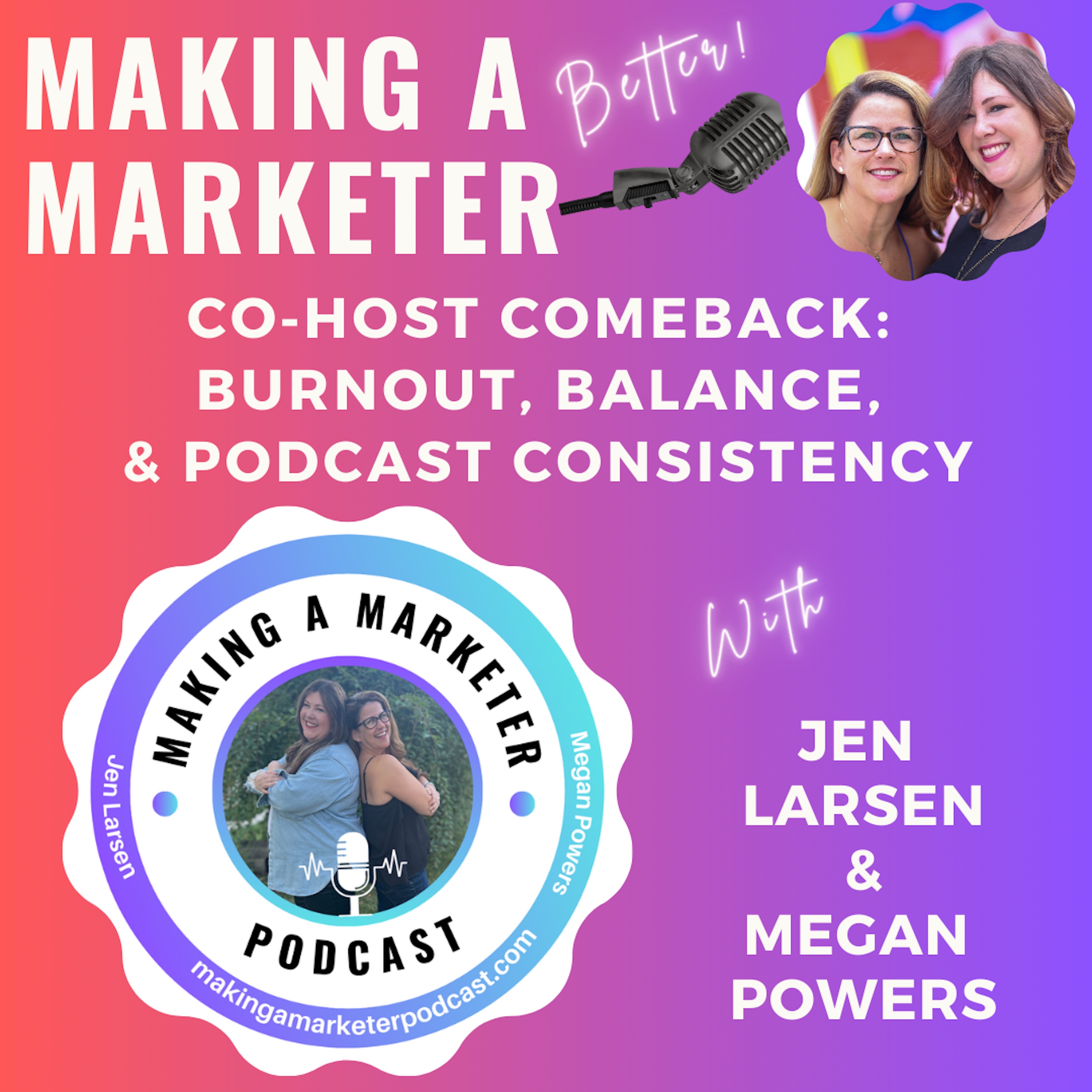 Co‑Host Comeback: Burnout, Balance & Podcast Consistency