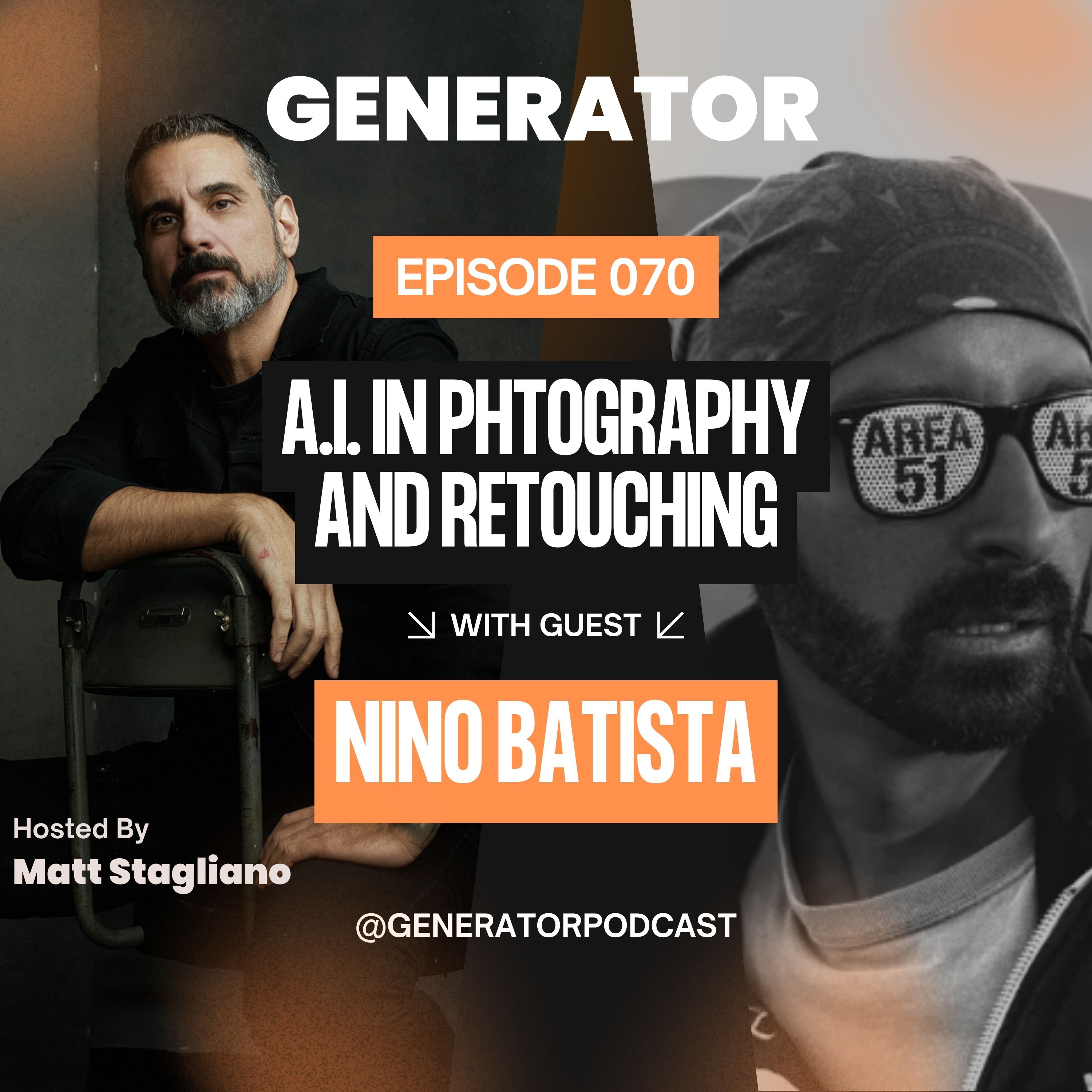 070 - Generator Live: Nino Batista on AI, Retouching, and What Makes Art Actually Matter