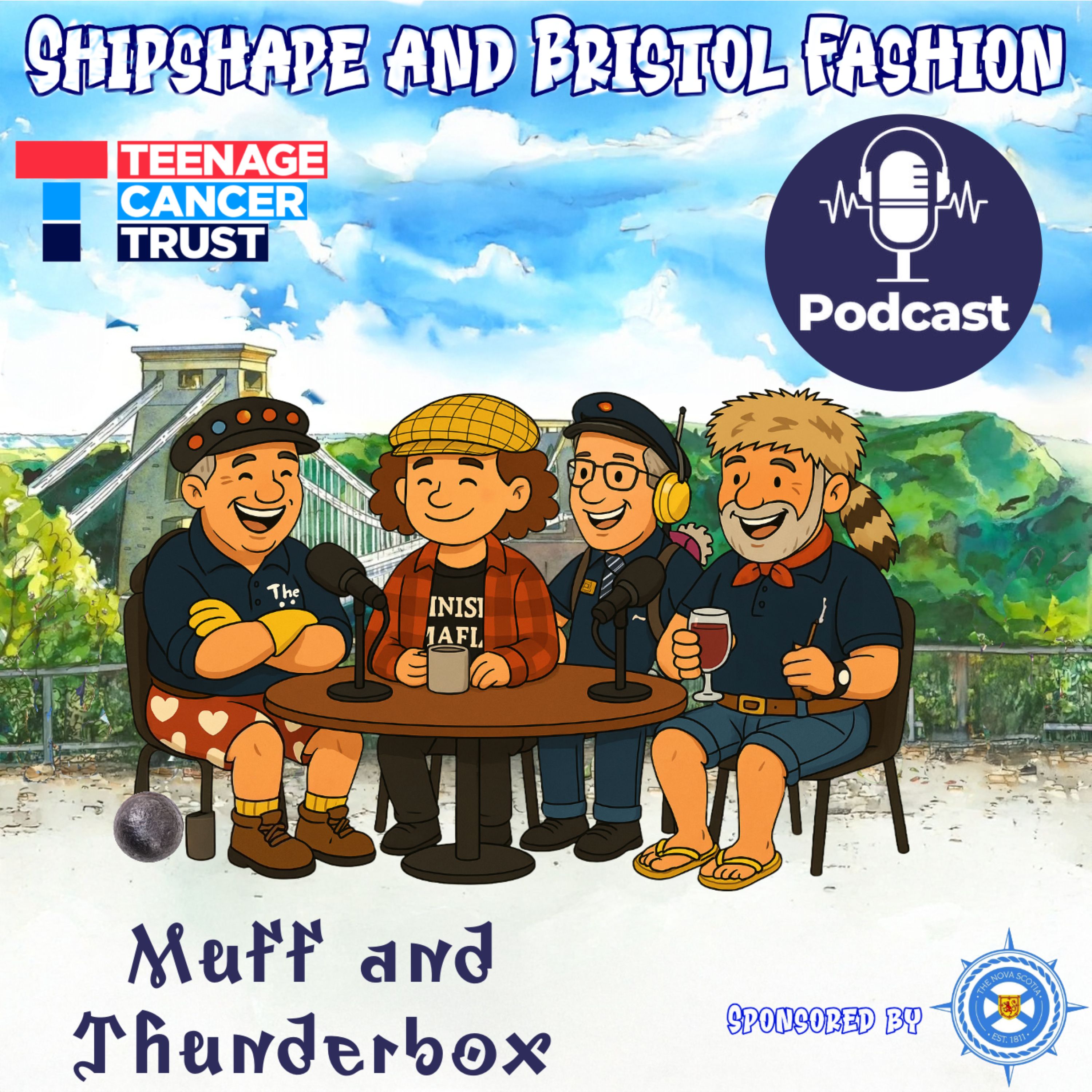 Aye Aye Captain! Meet Muff & Thunderbox of the Port of Bristol Crew!