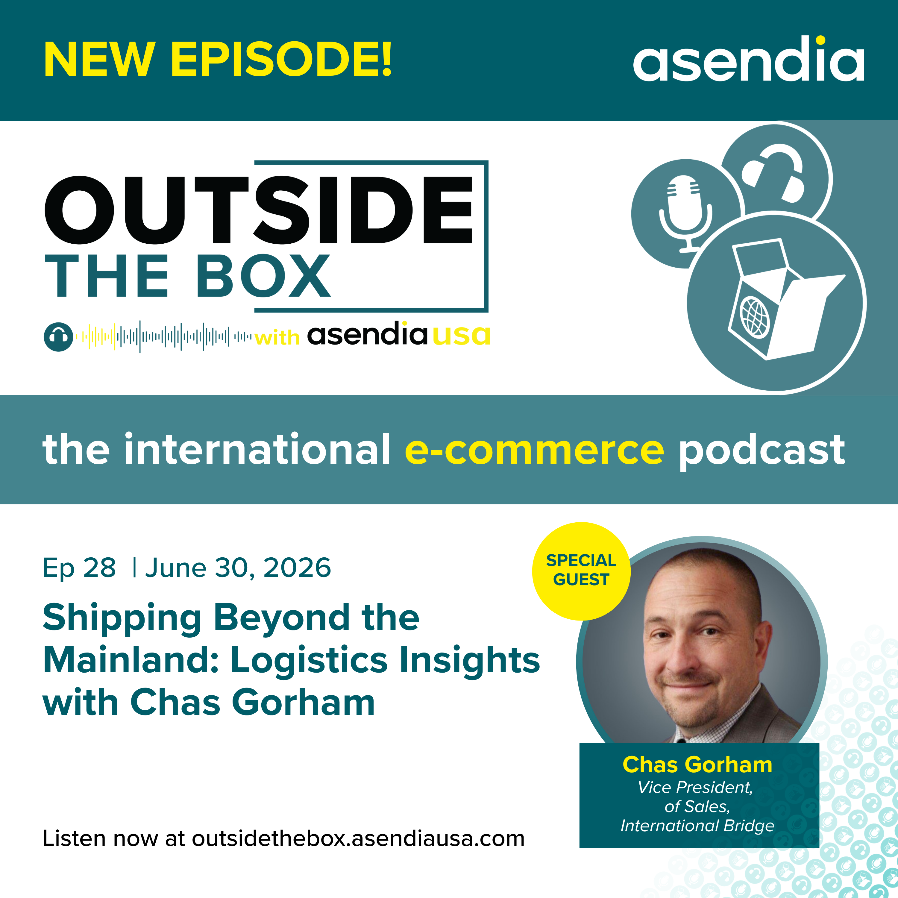 28: Shipping Beyond the Mainland: Logistics Insights with Chas Gorham episode artwork
