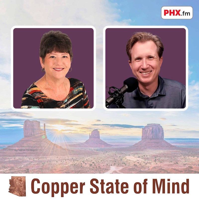Artwork for podcast Copper State of Mind: public relations, media, and marketing in Arizona
