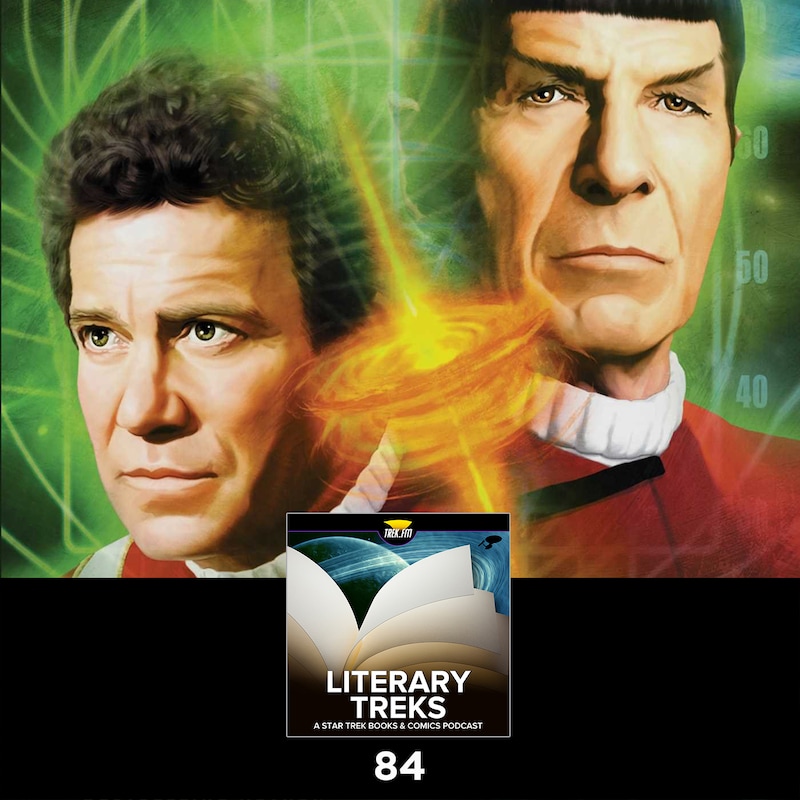 Artwork for podcast Literary Treks: A Star Trek Books and Comics Podcast