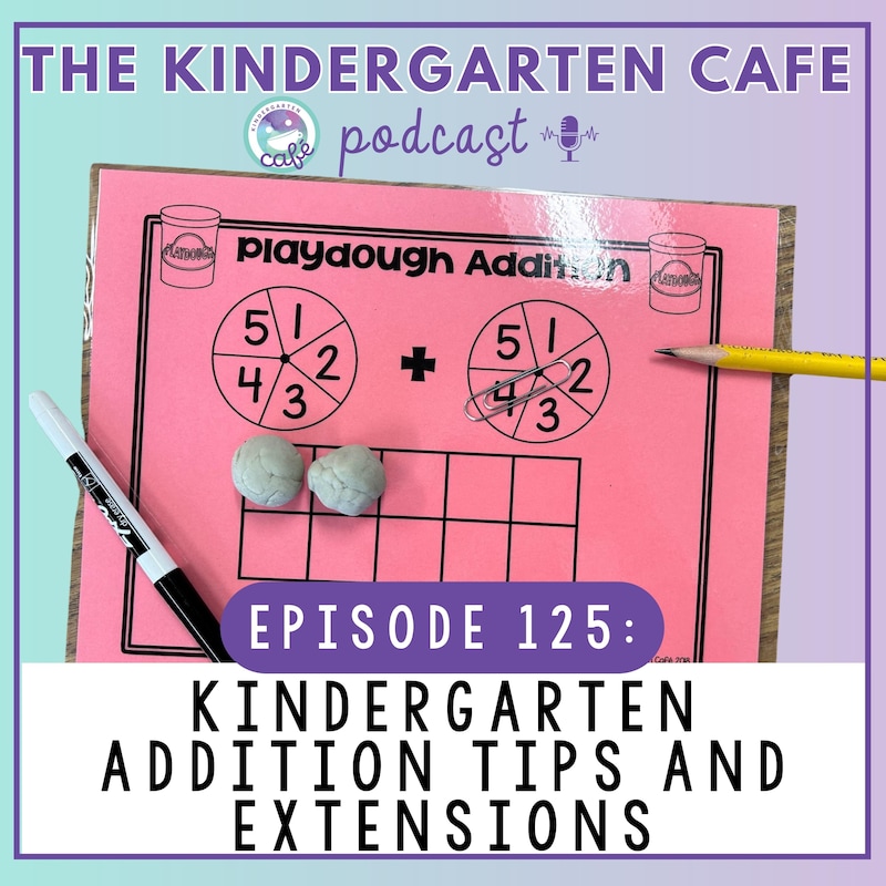 Artwork for podcast Kindergarten Cafe Podcast: Simple Tips for Teaching Kindergarten