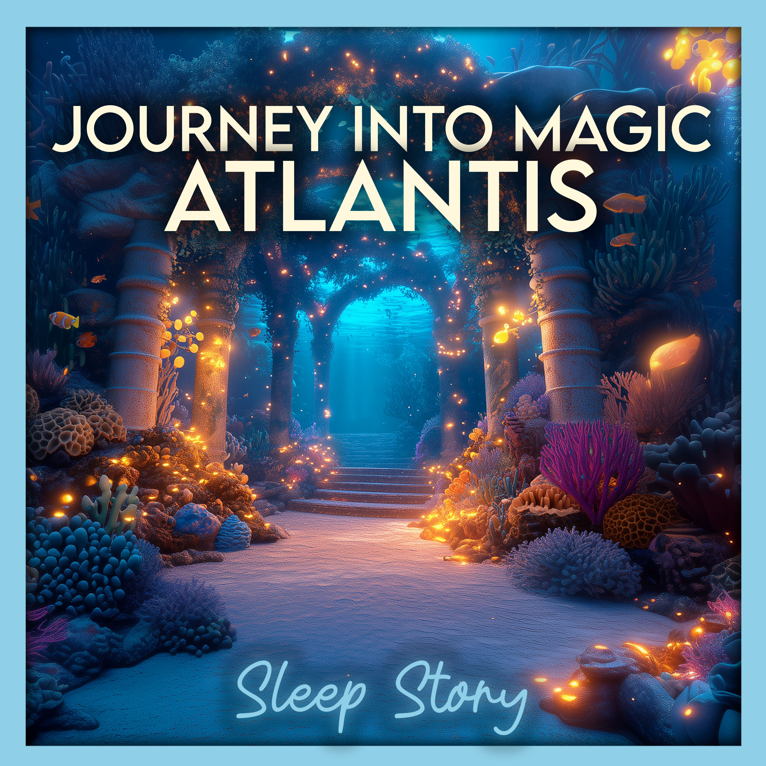 Drowsy Day in Atlantis: Undersea Coral Reefs